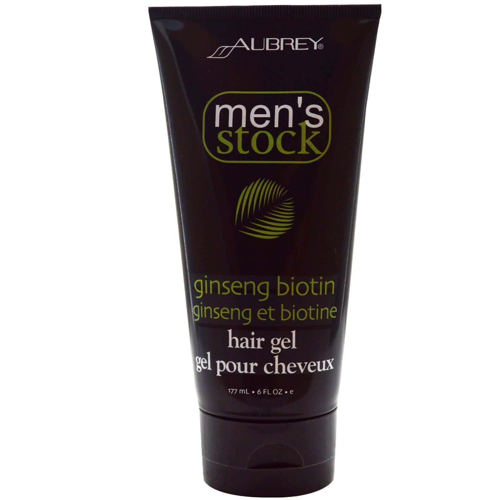 Aubrey Organics, Men's Stock, Gomina, Ginseng Biotin, 6 fl oz (177 ml)