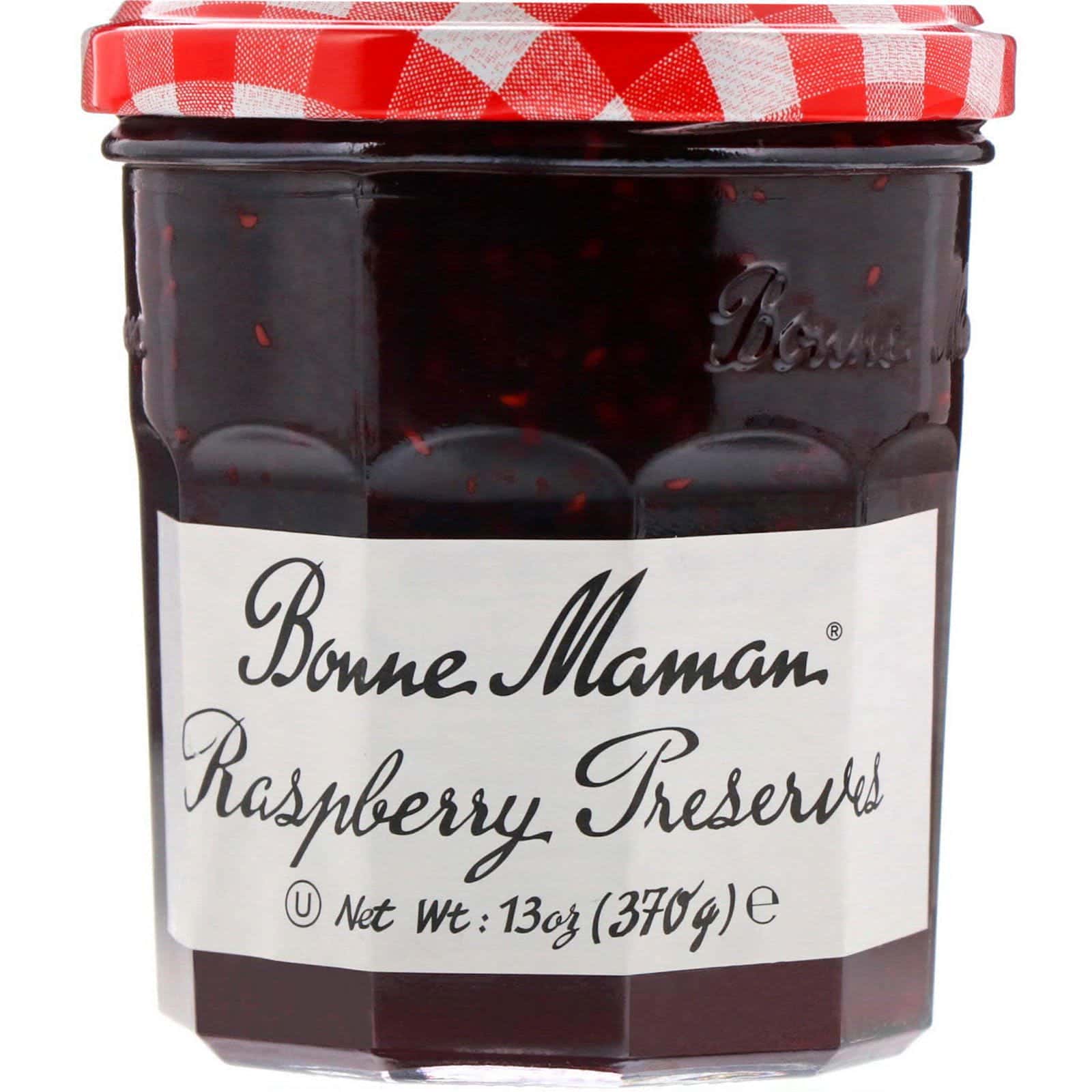 Bonne Maman, Conservas de frambuesa, 13 oz (370 g)