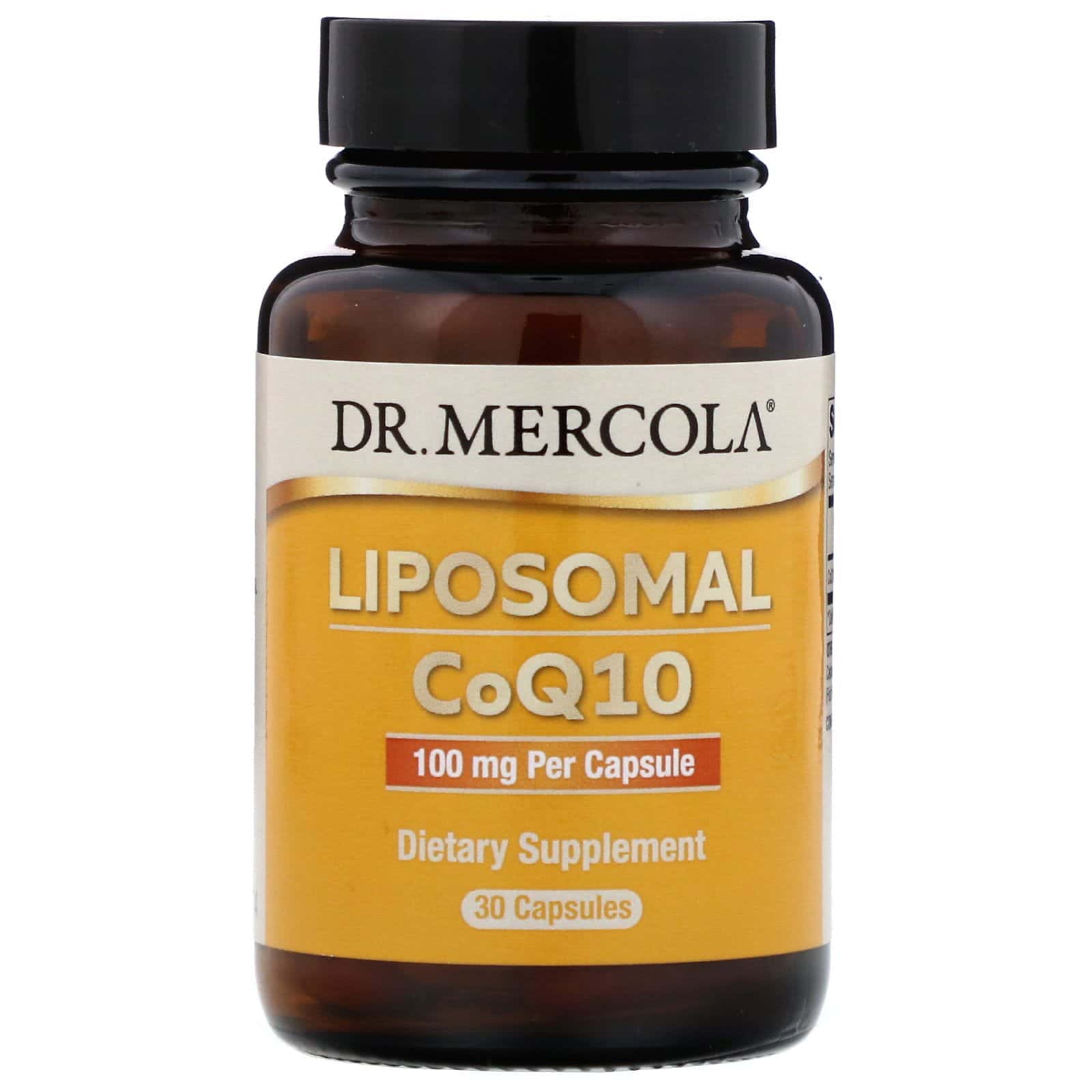 Dr. Mercola, CoQ10 liposomal, 100 mg, 30 cápsulas