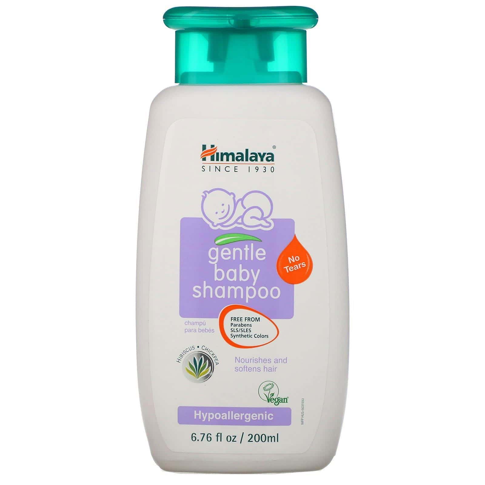 Himalaya, Champú delicado para bebés, hibisco y garbanzo, 6,76 onzas fluidas (200 ml)