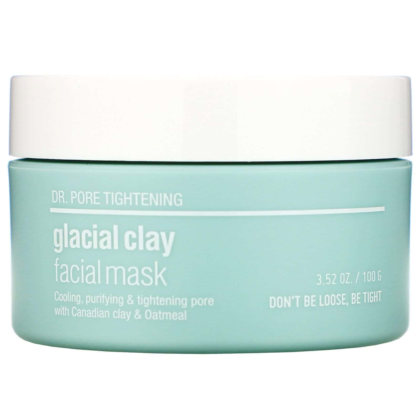 Skin&Lab, Dr. Cierra Poros, mascarilla facial de arcilla de glaciar, 100 g ( 3,52 oz)