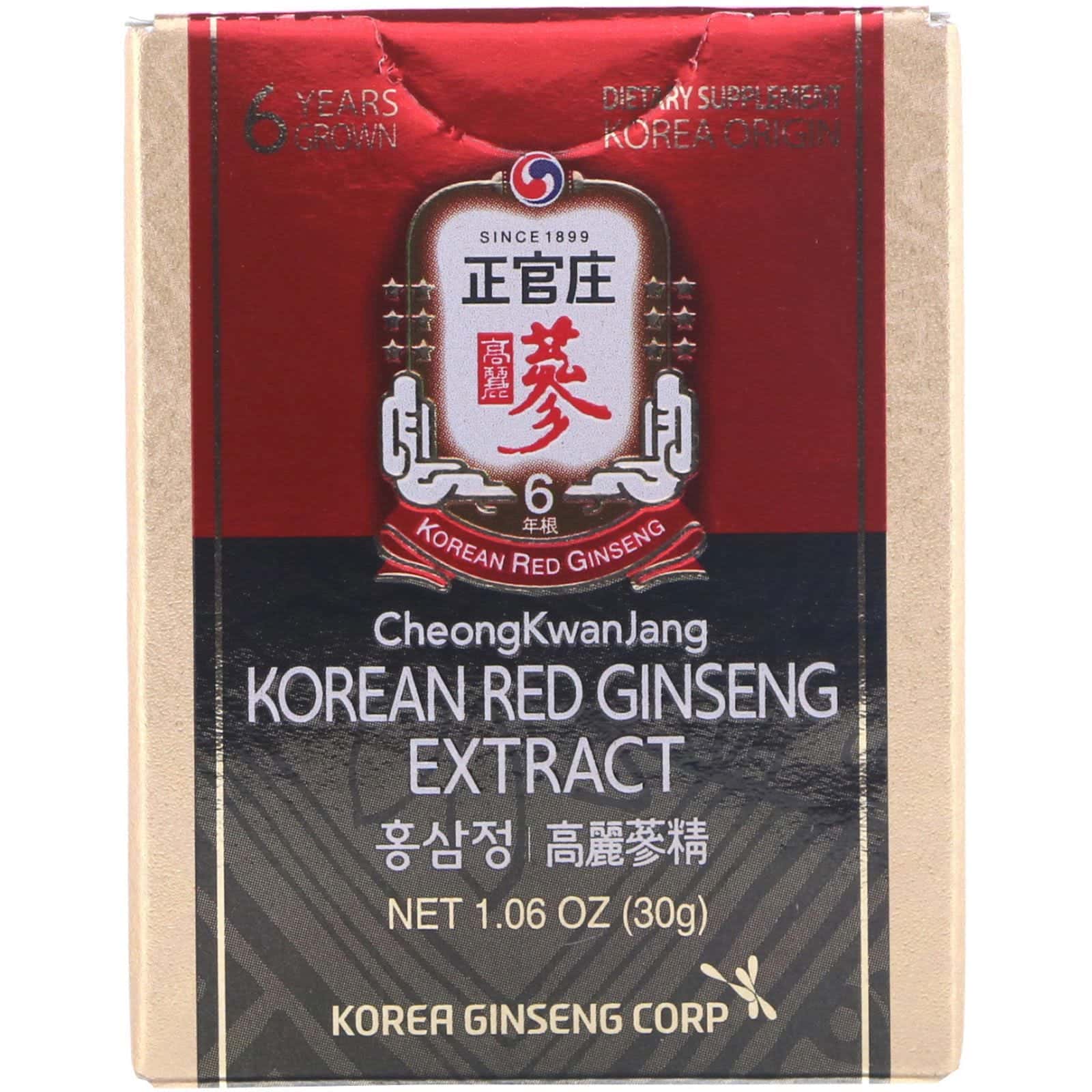 Cheong Kwan Jang, Extracto de ginseng rojo coreano, 1.06 oz (30 g)