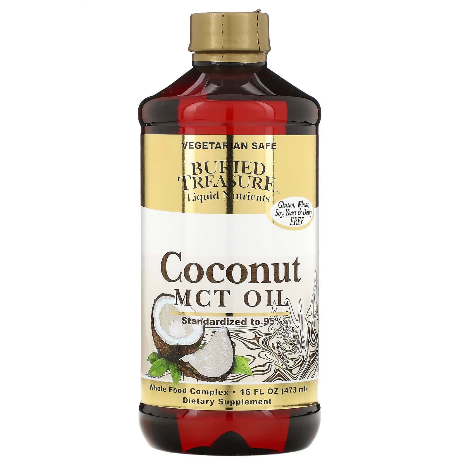 Buried Treasure, Liquid Nutrients, Aceite de Coco, 16 fl oz (473 ml)