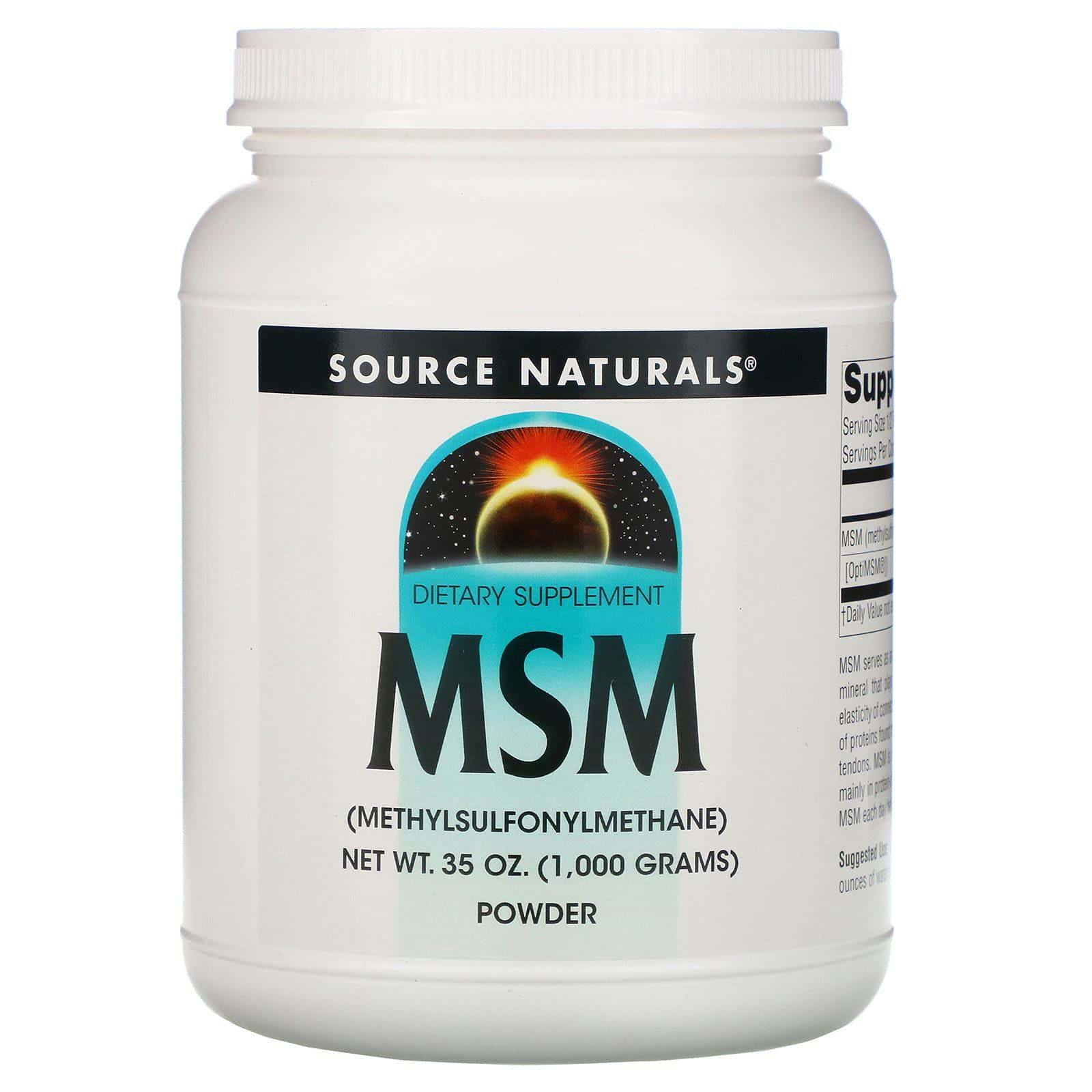 Source Naturals, MSM en polvo, 1000 g (35 oz)
