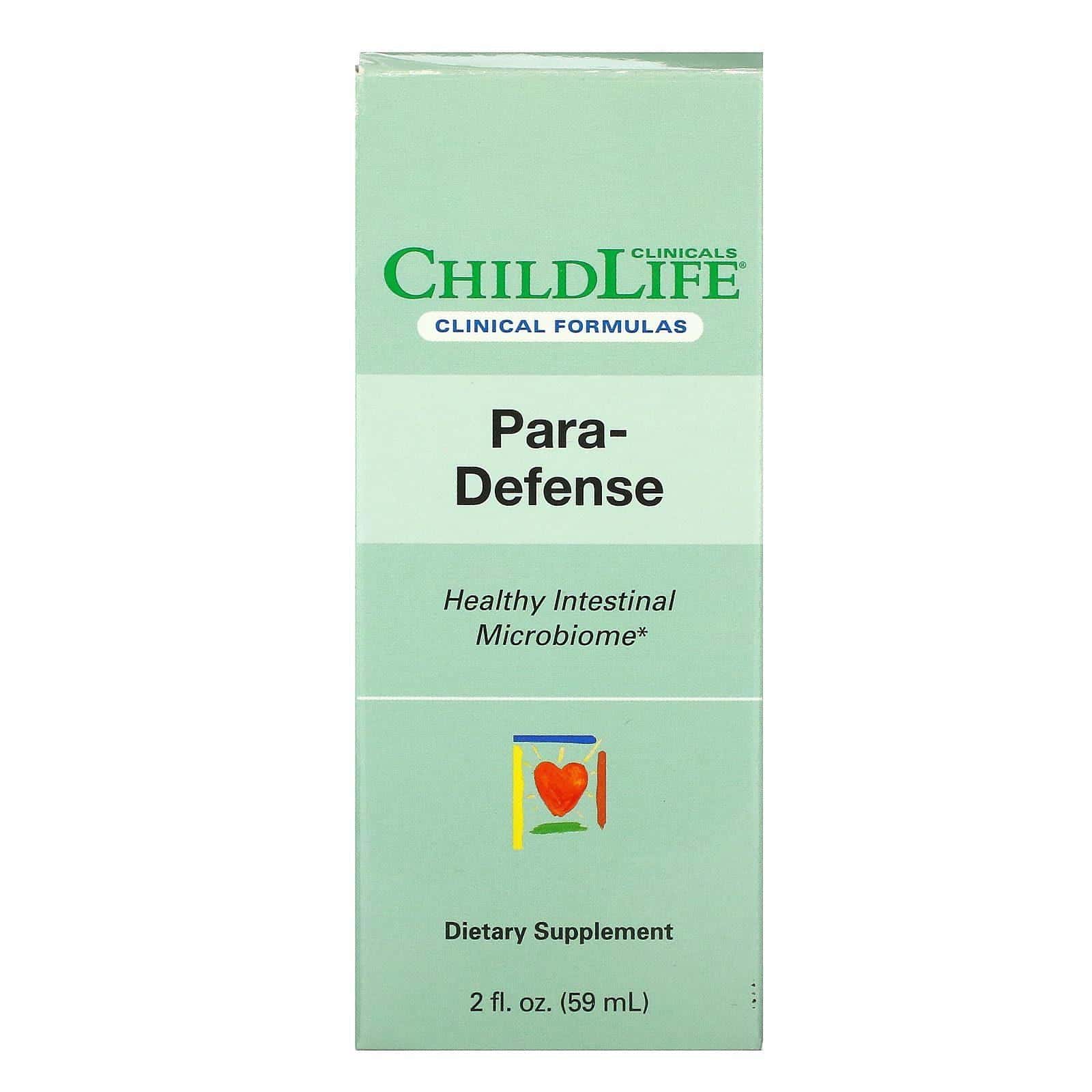 Childlife Clinicals, Para-Defense, Healthy Intestinal Microbiome, 2 fl oz (59 ml)
