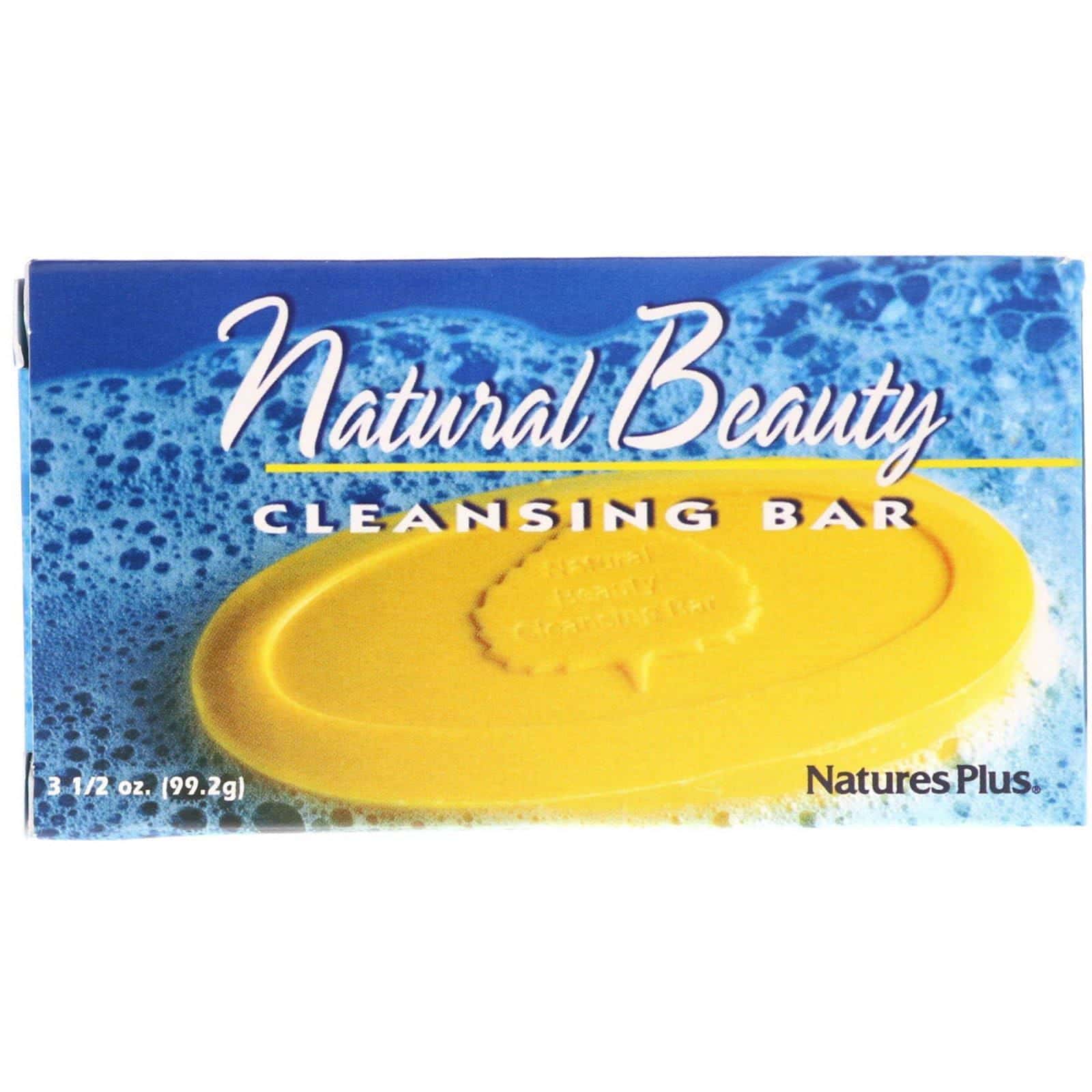 Nature's Plus, Barra Limpiadora Natural Beauty, 3 1/2 oz (99.2 g)