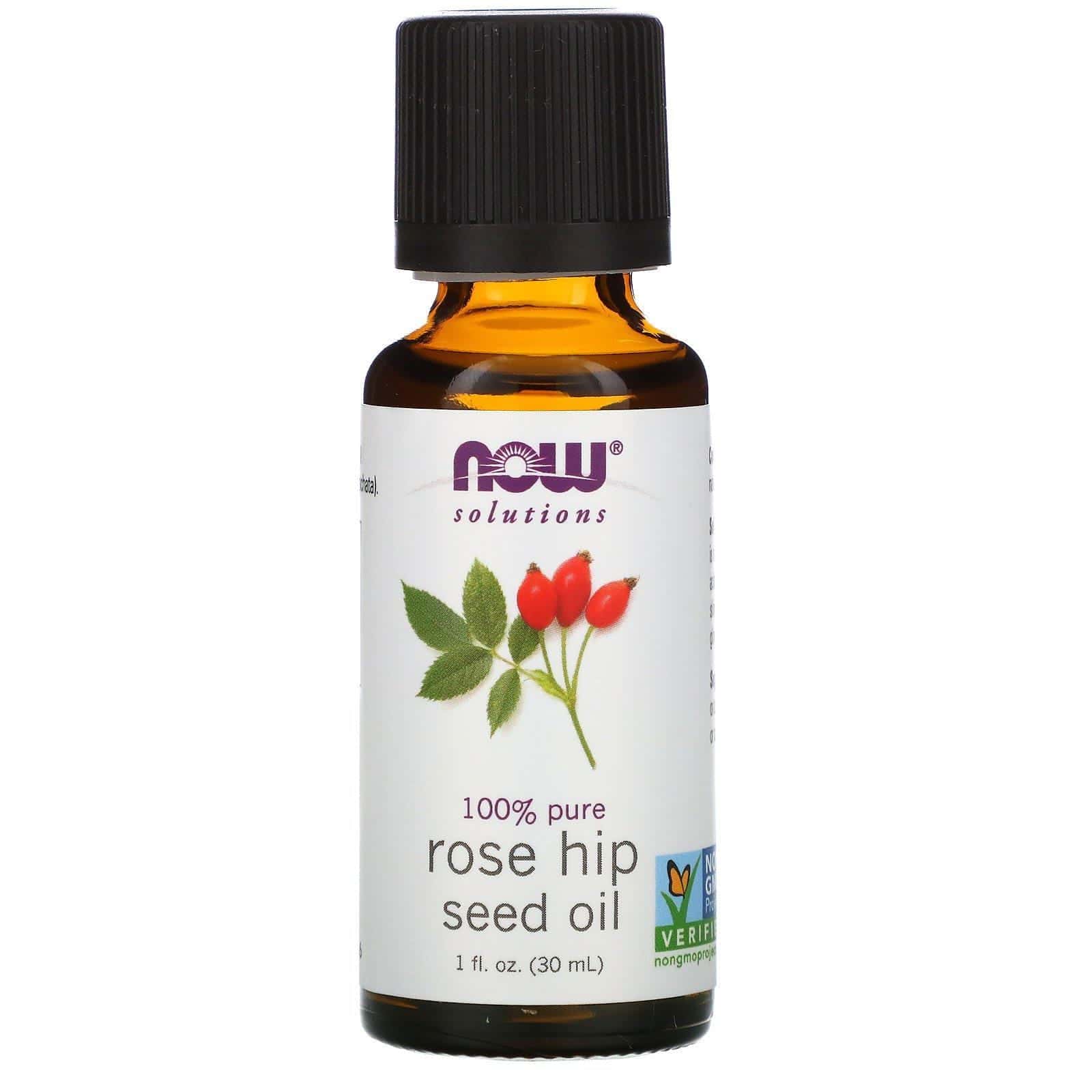 Now Foods, Solutions, aceite de semilla de rosa mosqueta, 1 fl oz (30 ml)