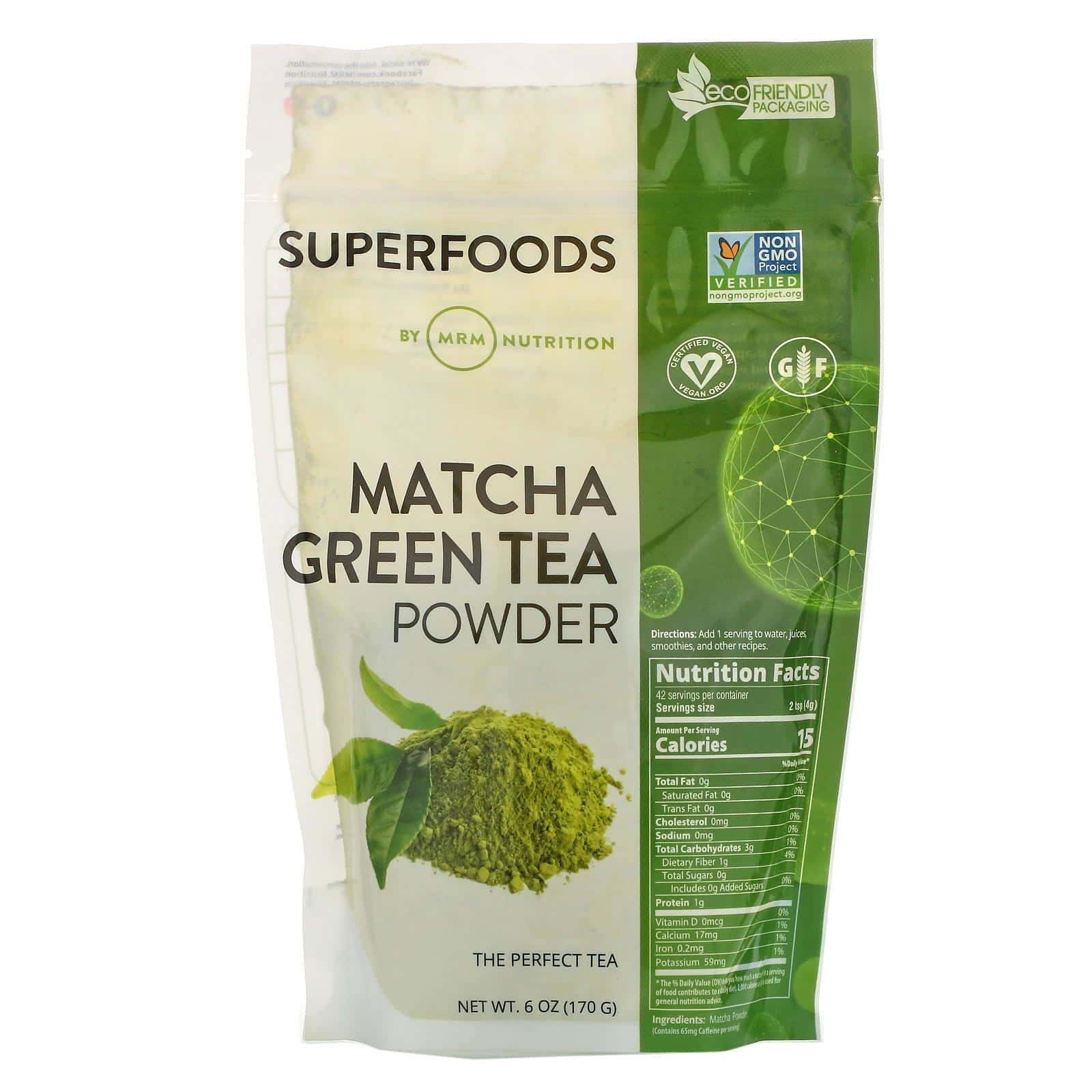 MRM, Té verde de matcha en polvo, 170 g (6 oz)
