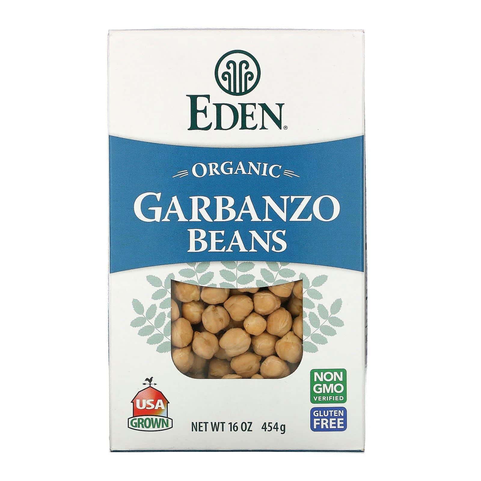 Eden Foods, Garbanzo orgánicos, 16 oz (454 g)