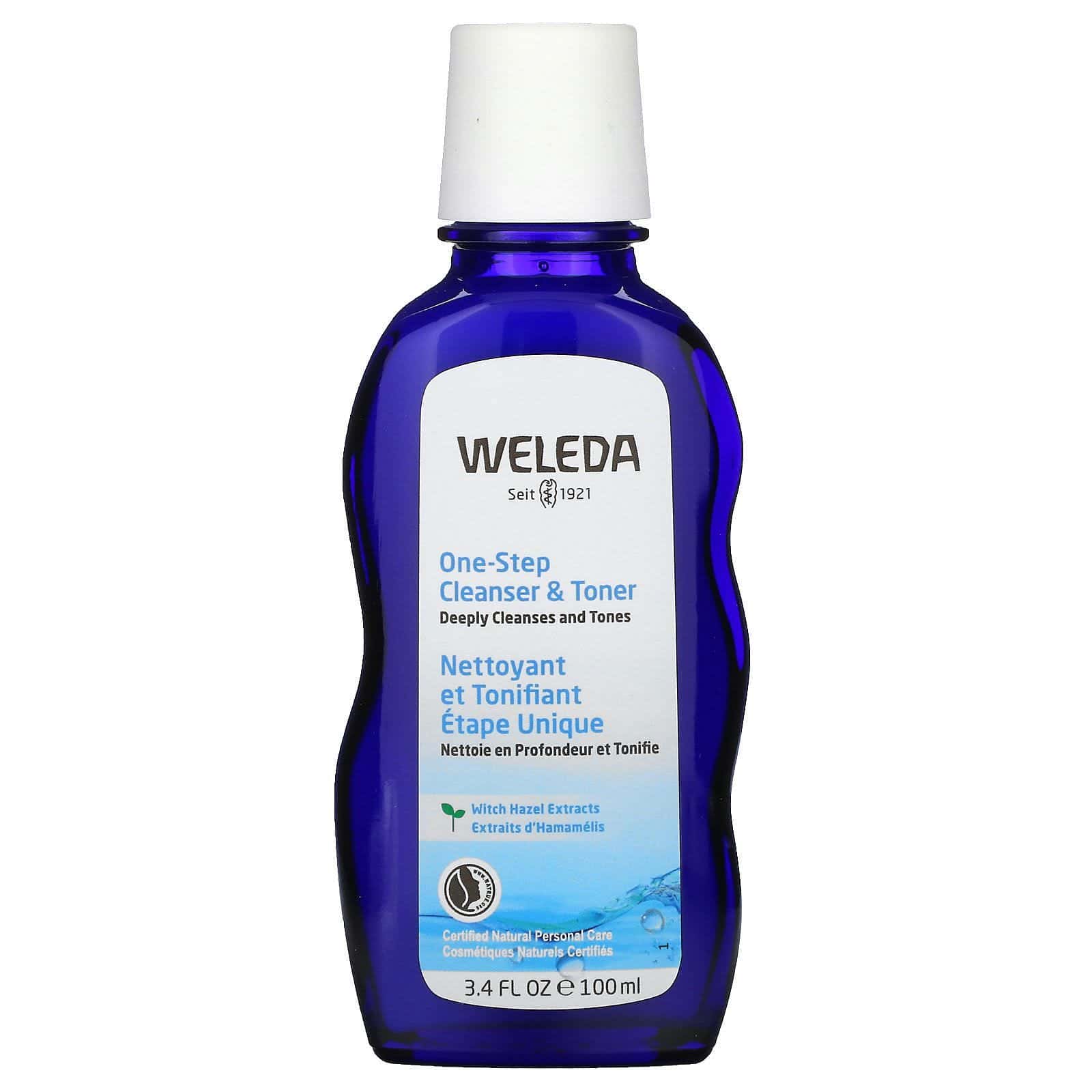 Weleda, Limpiador y tonificador en un sólo paso, 3.4 fl oz (100 ml)