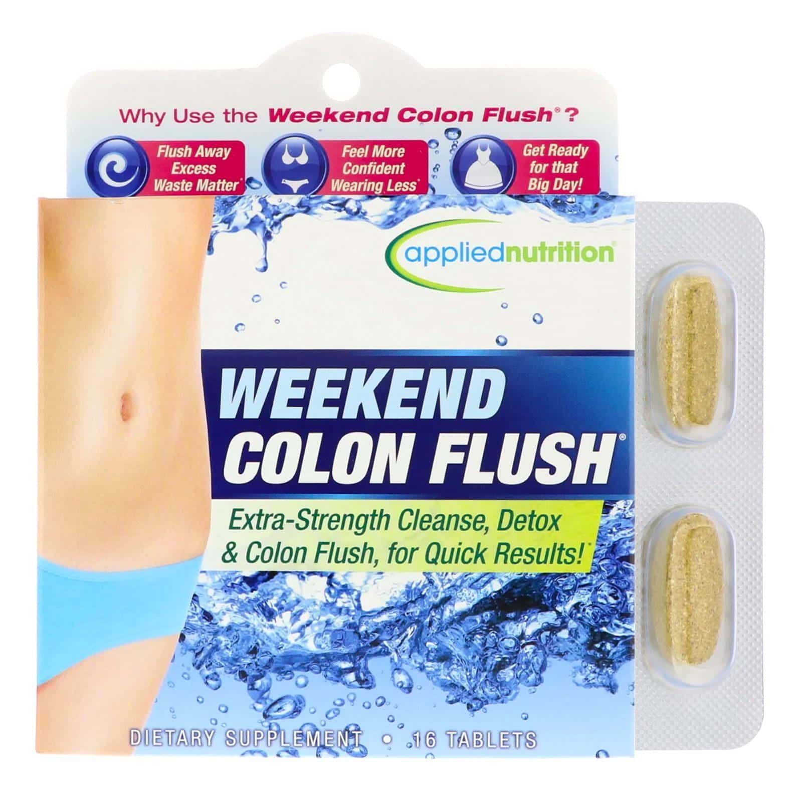 appliednutrition, Lavado de colon del fin de semana, 16 tabletas