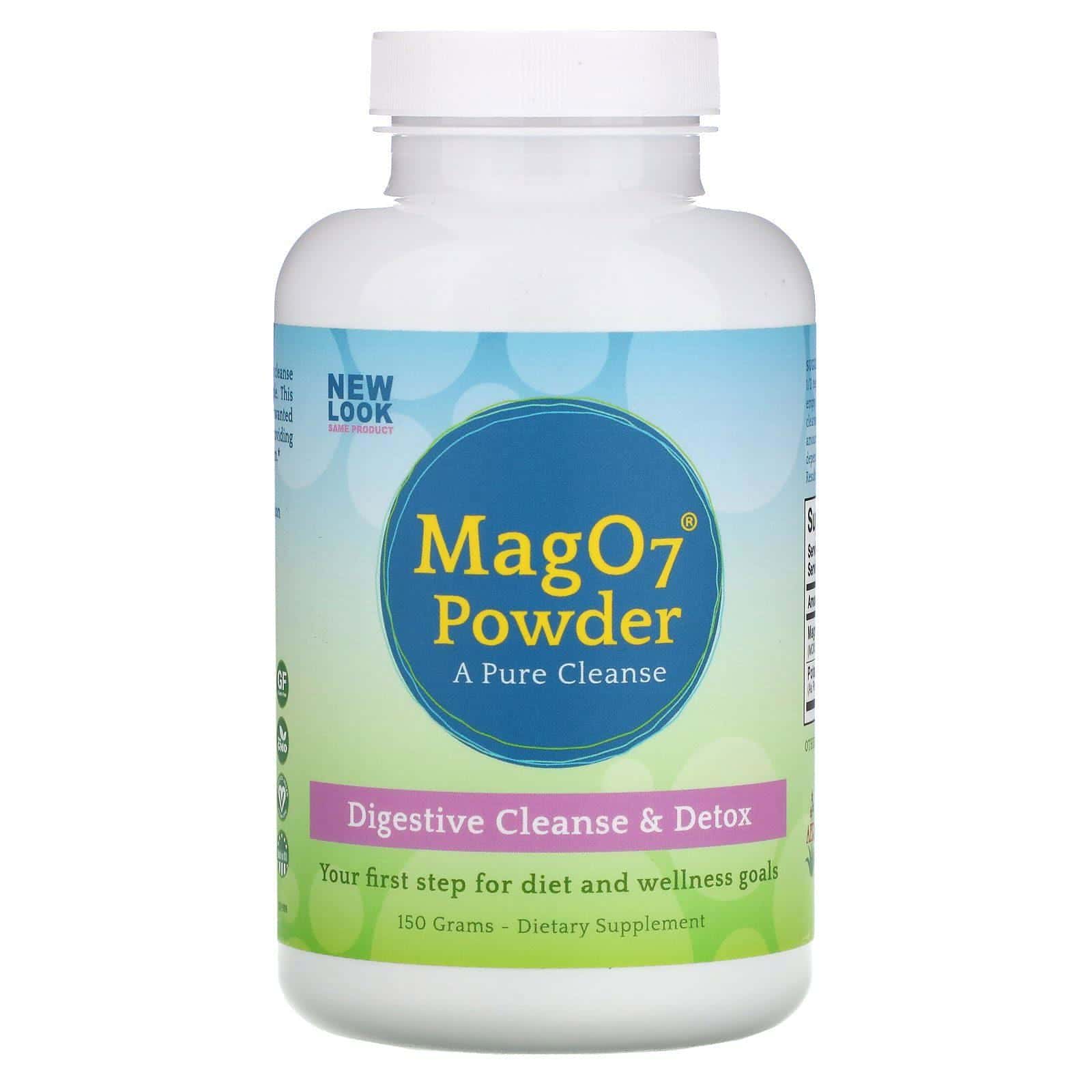NB Pure, Mag 07 Powder, Digestive Cleanse & Detox, 150 g