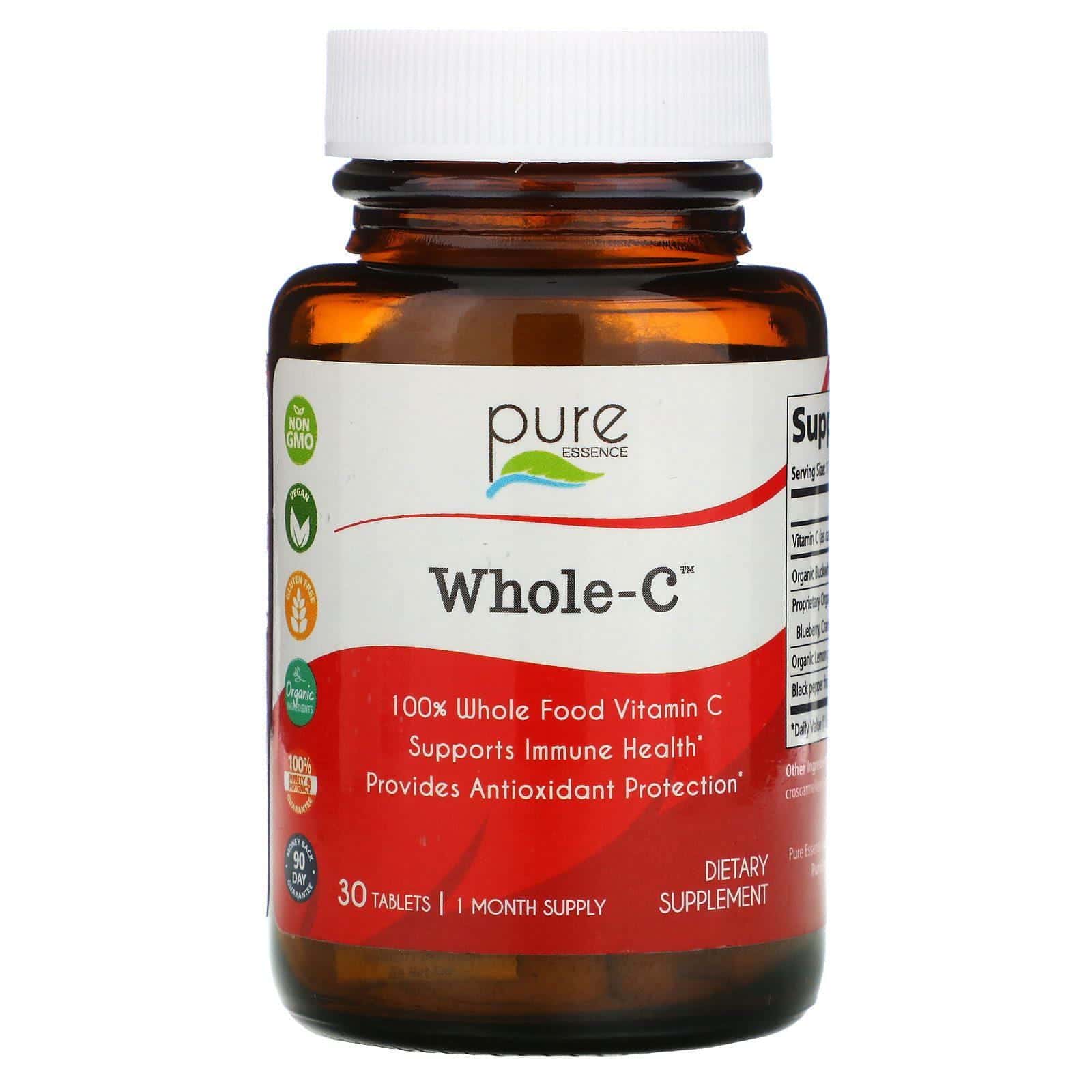 Pure Essence, Whole C, 30 comprimidos