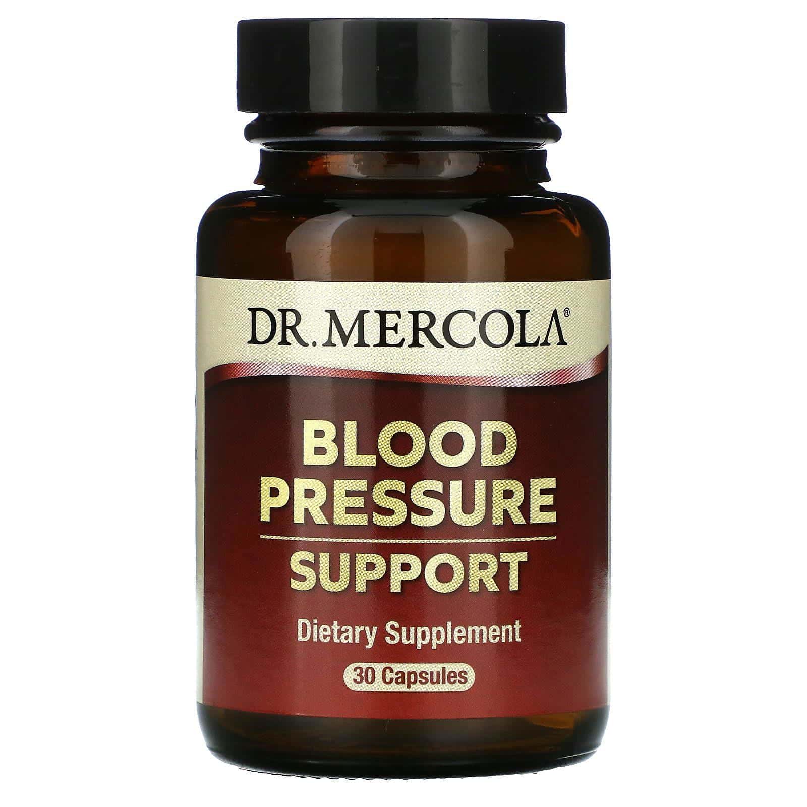 Dr. Mercola, Refuerzo para la presión arterial, 30 cápsulas