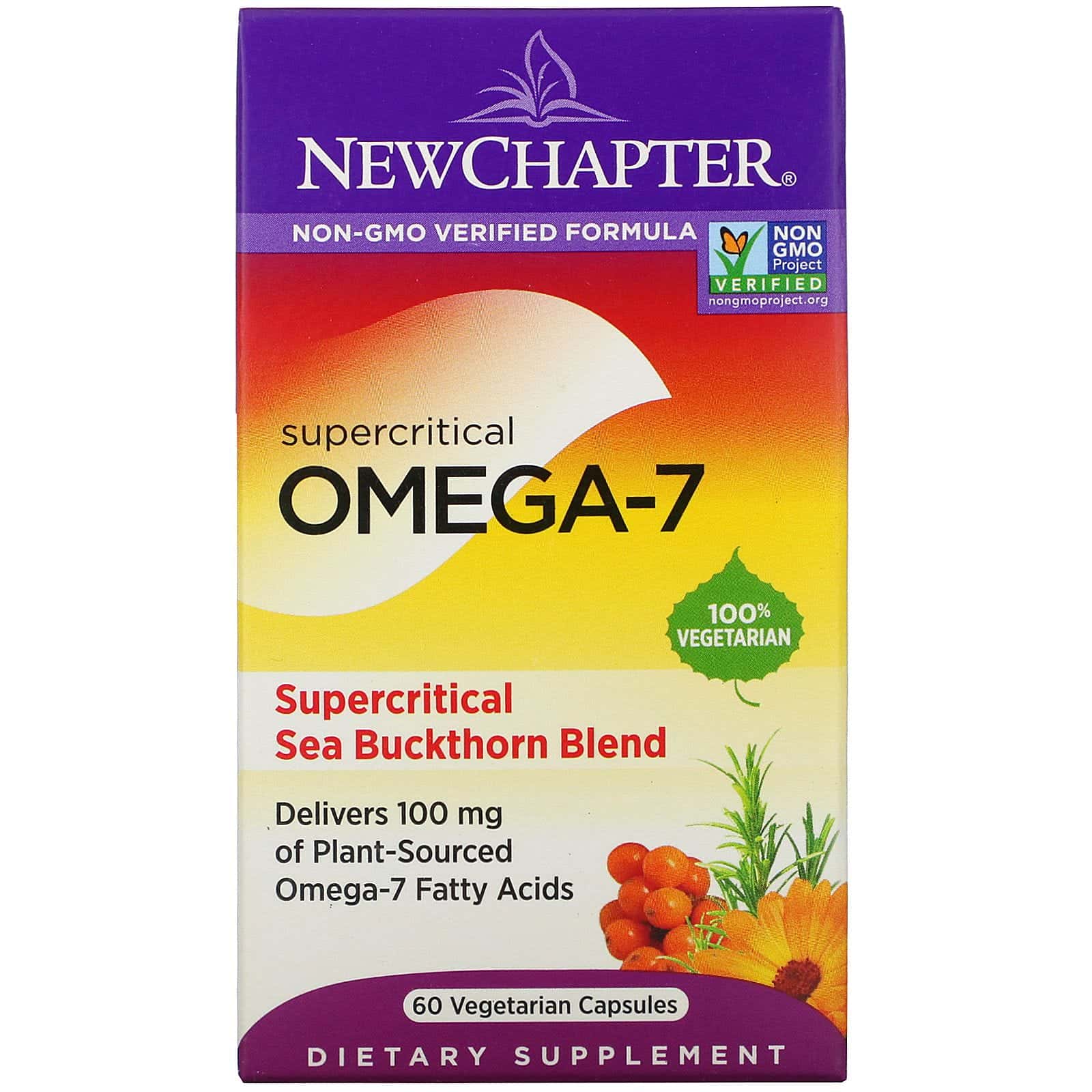 New Chapter, Supercritical Omega-7, 60 Vegetarian Capsules