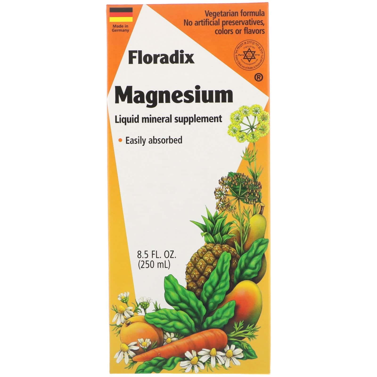 Flora, Floradix, Kinder Love, suplemento multivitamínico para niños, 8,5 fl oz (250 ml)