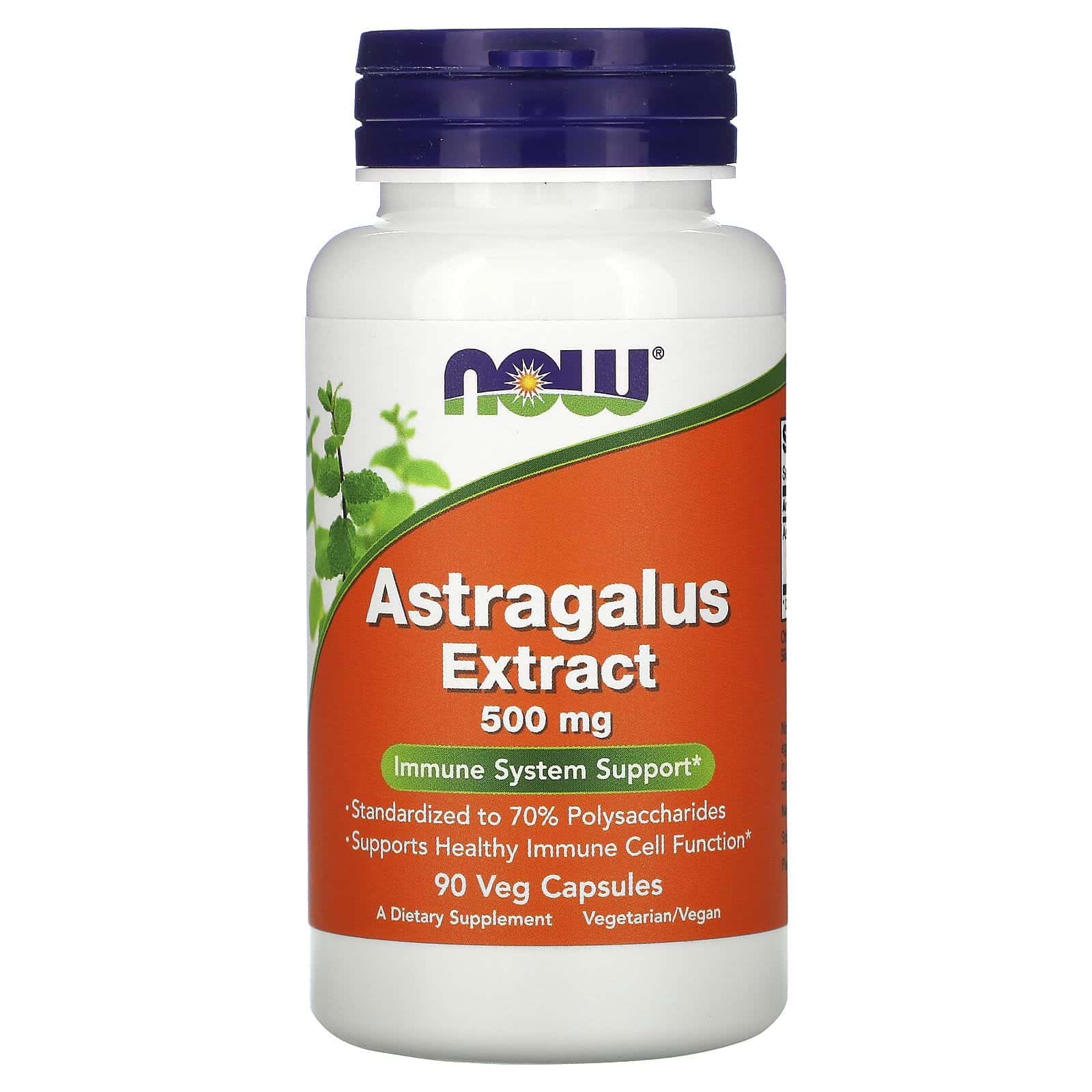 Now Foods, Extracto de astrágalo, 500 mg, 90 cápsulas vegetales