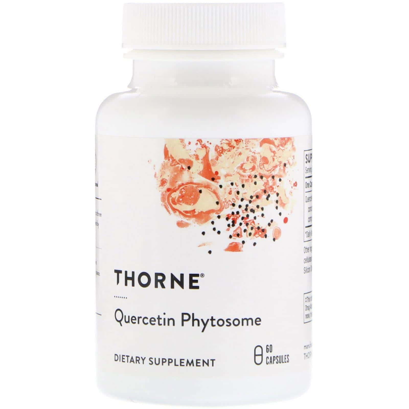Thorne Research, Quercetin Phytosome, 60 cápsulas