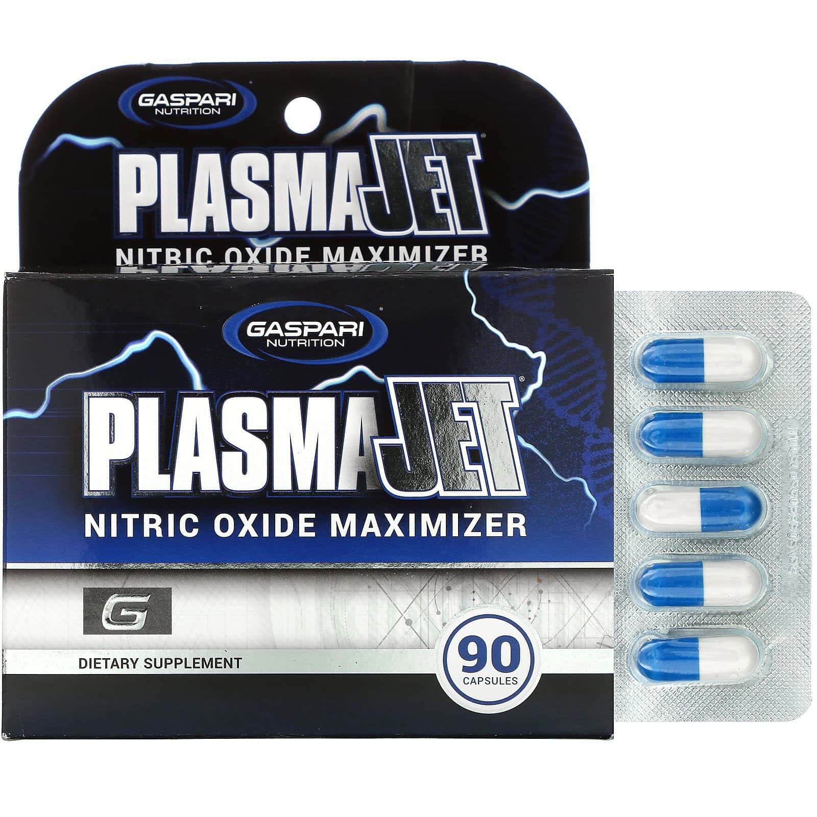 Gaspari Nutrition, Reactor de plasma, 80 comprimidos