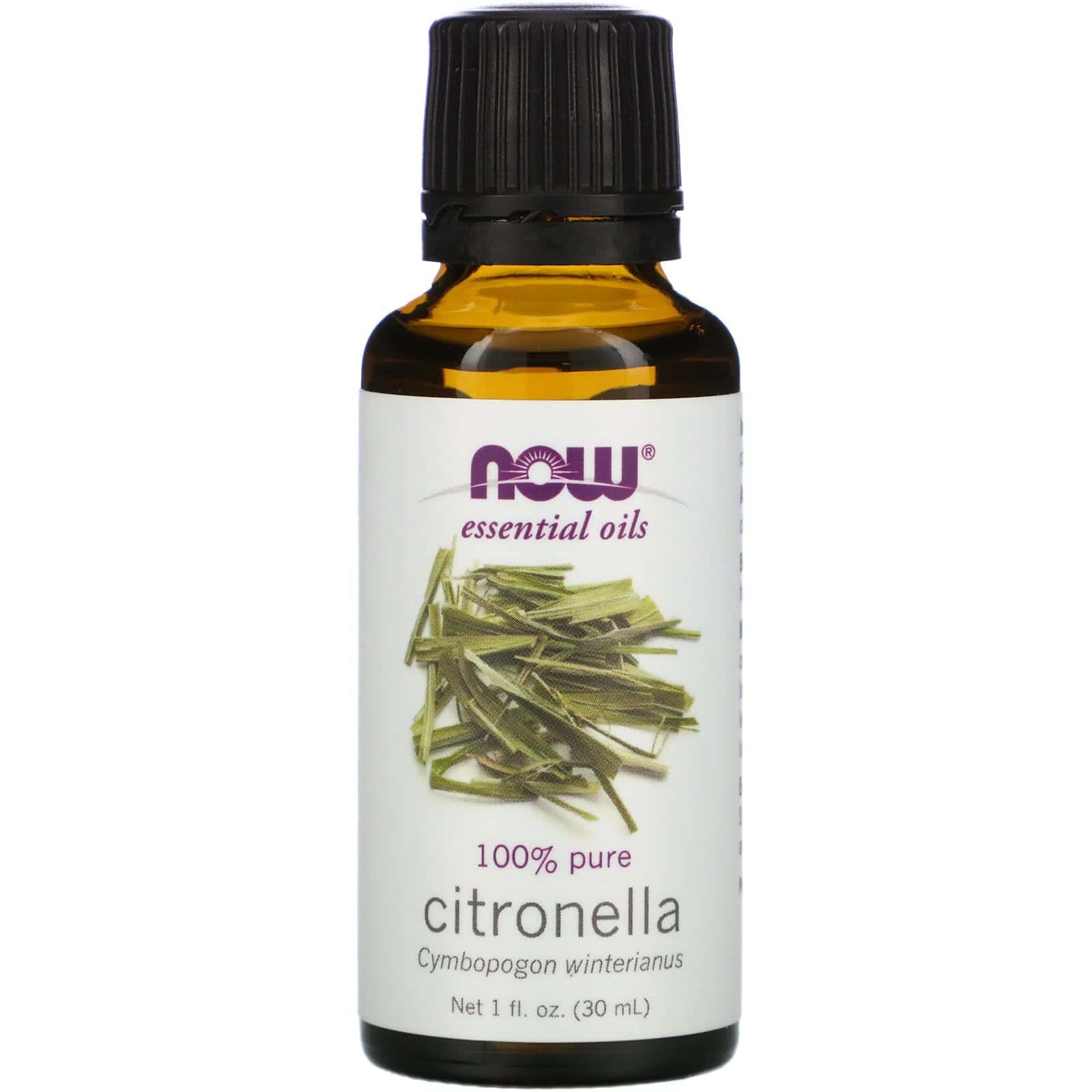 Now Foods, Aceites esenciales, Citronela, 1 fl oz (30 ml)