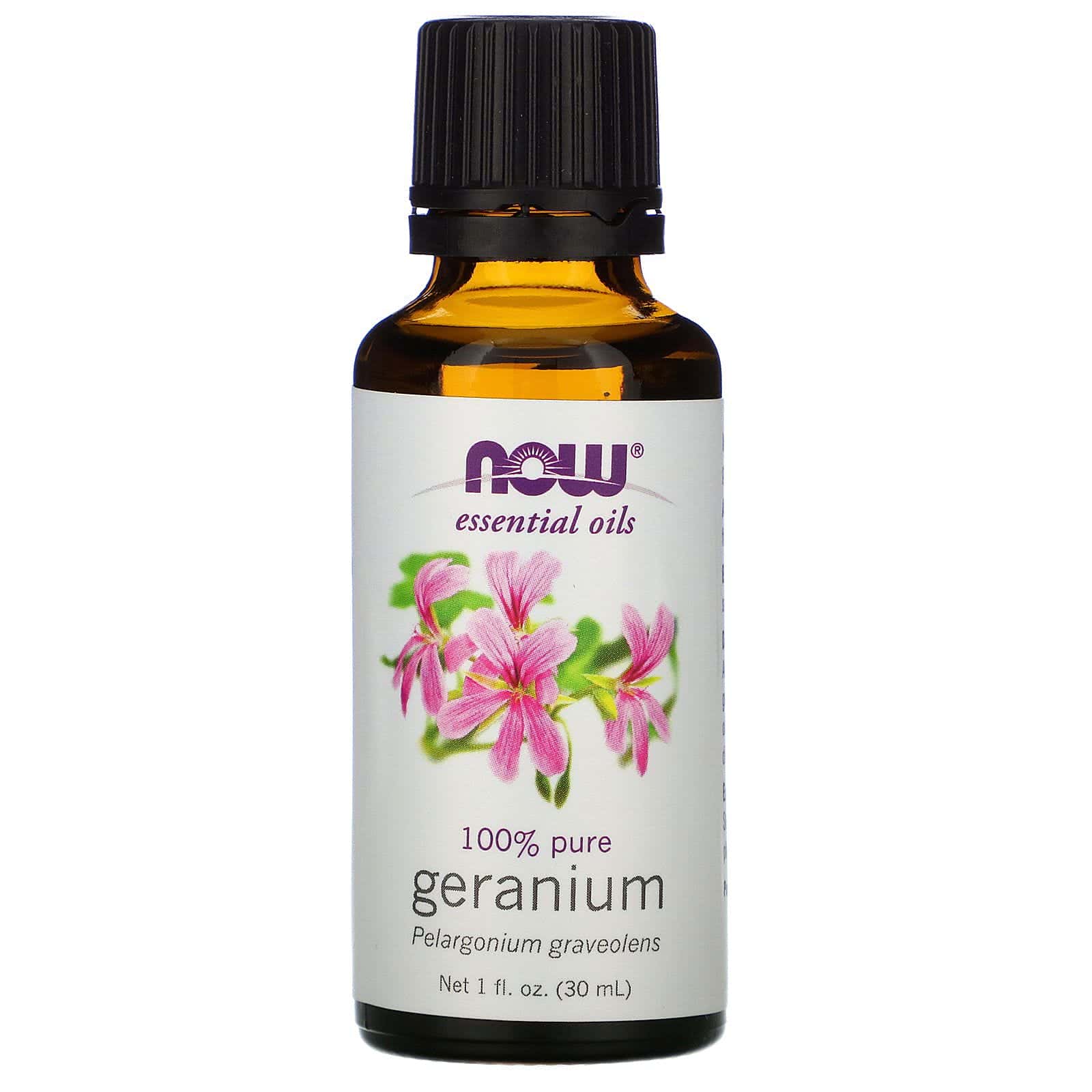 Now Foods, Essential Oils, Geranio, 1 fl oz (30 ml)