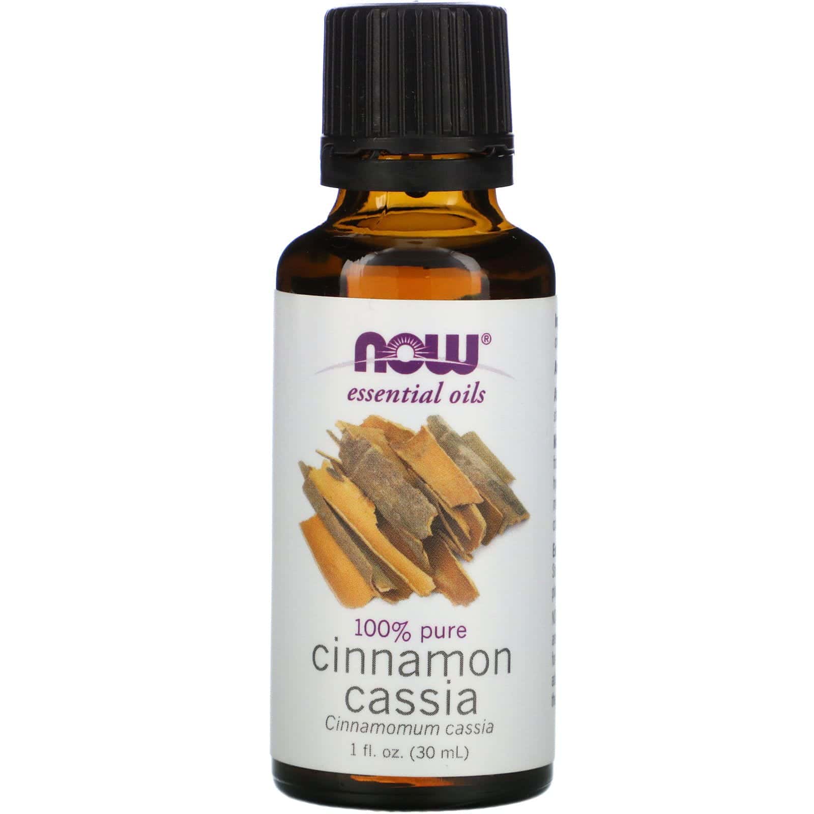 Now Foods, Aceites esenciales, Canela china, 1 fl oz (30 ml)