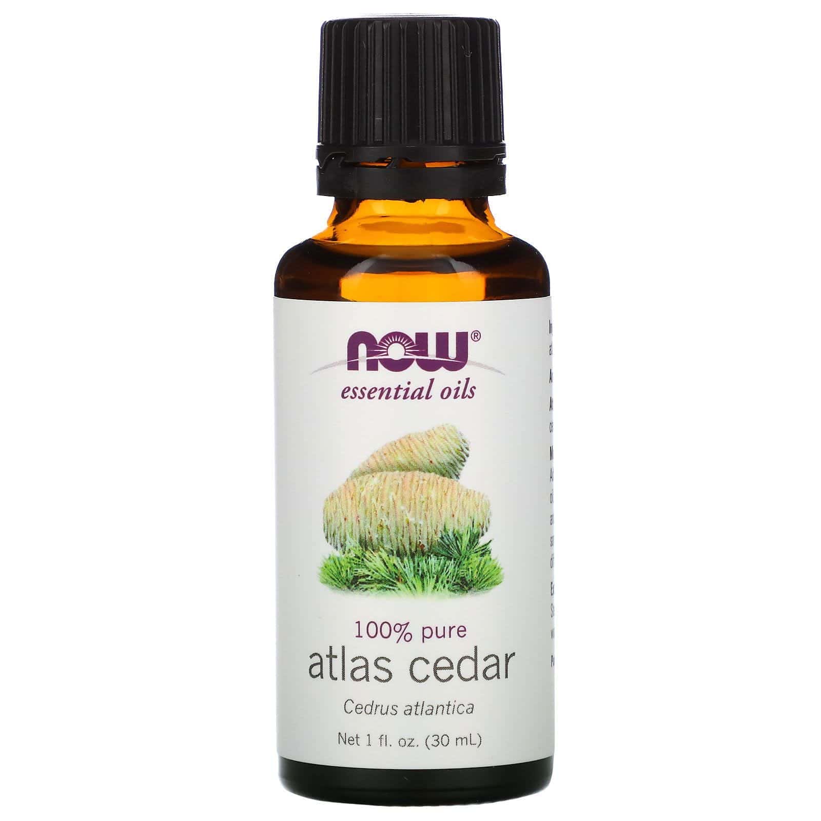 Now Foods, Aceites Esenciales, Cedro del Atlas, 1 fl oz (30 ml)