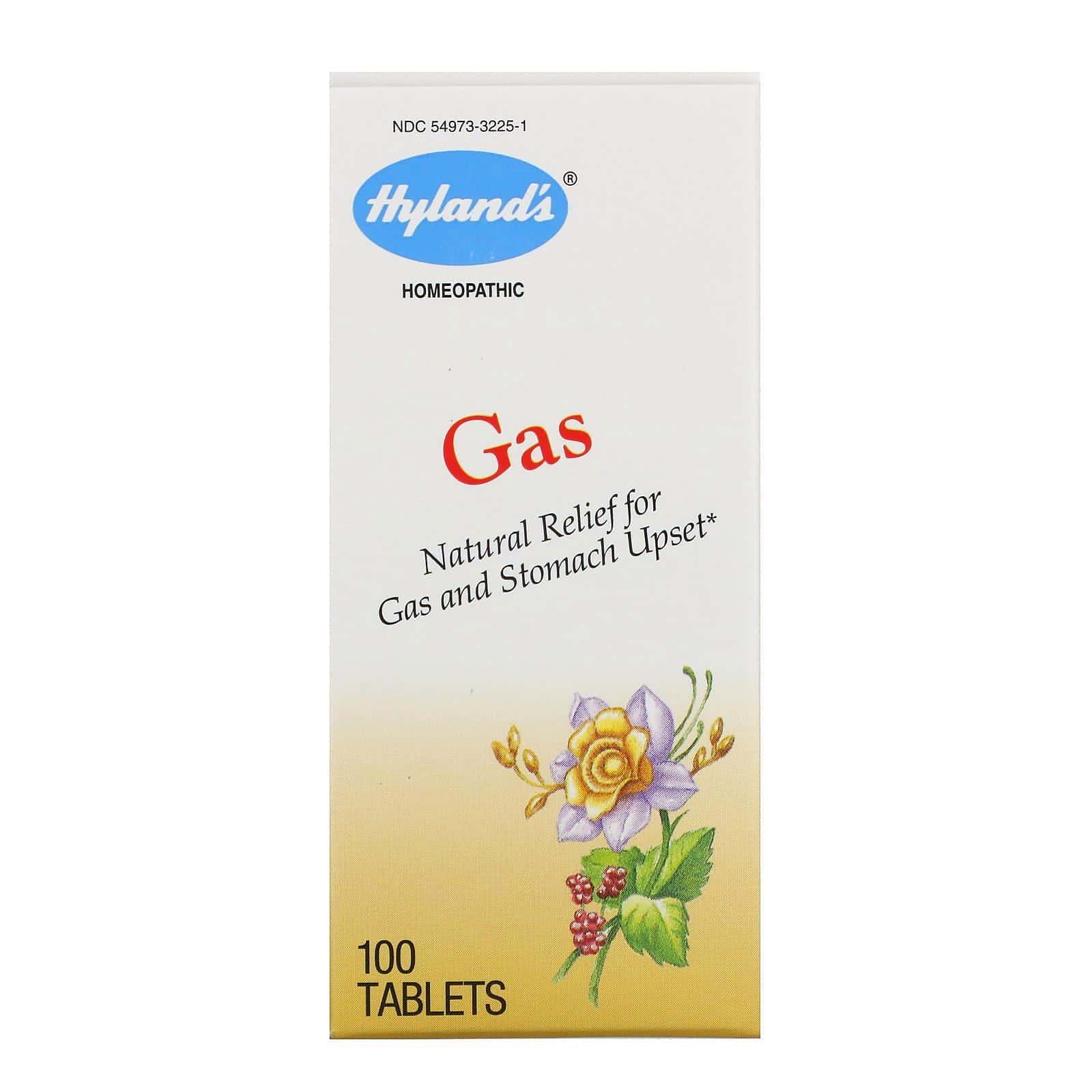Hyland's, Gas, 100 tabletas