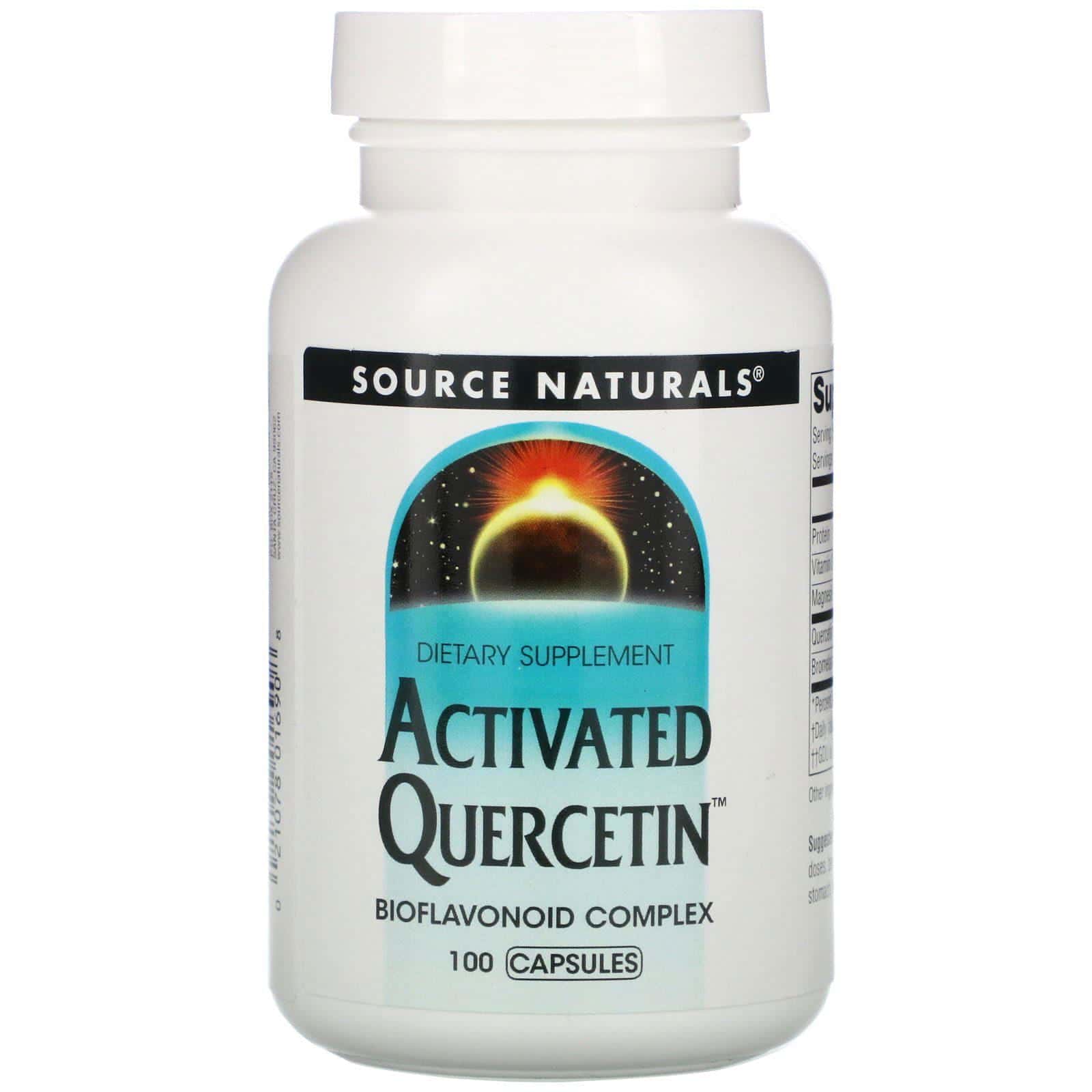 Source Naturals, Quercetina Activada, 100 Cápsulas