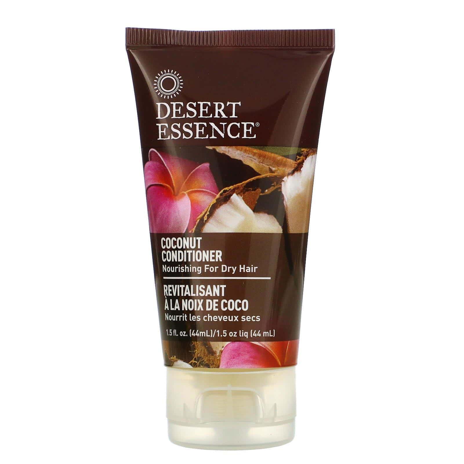 Desert Essence, Acondicionador de coco, tamaño para viaje, 1.5 oz líquidas (44 ml)