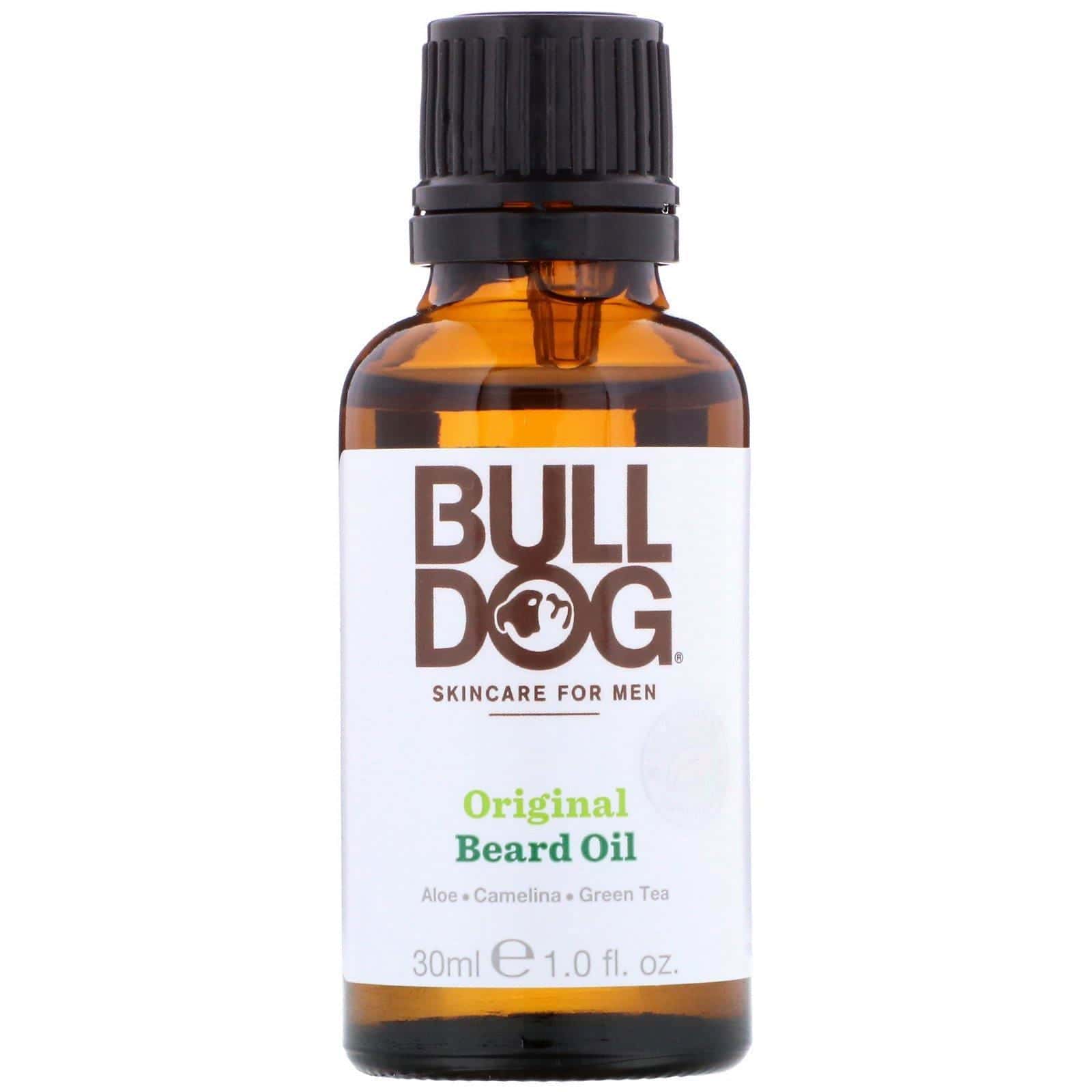 Bulldog Skincare For Men, El aceite para la barba original, 1 fl. Oz (30 ml)