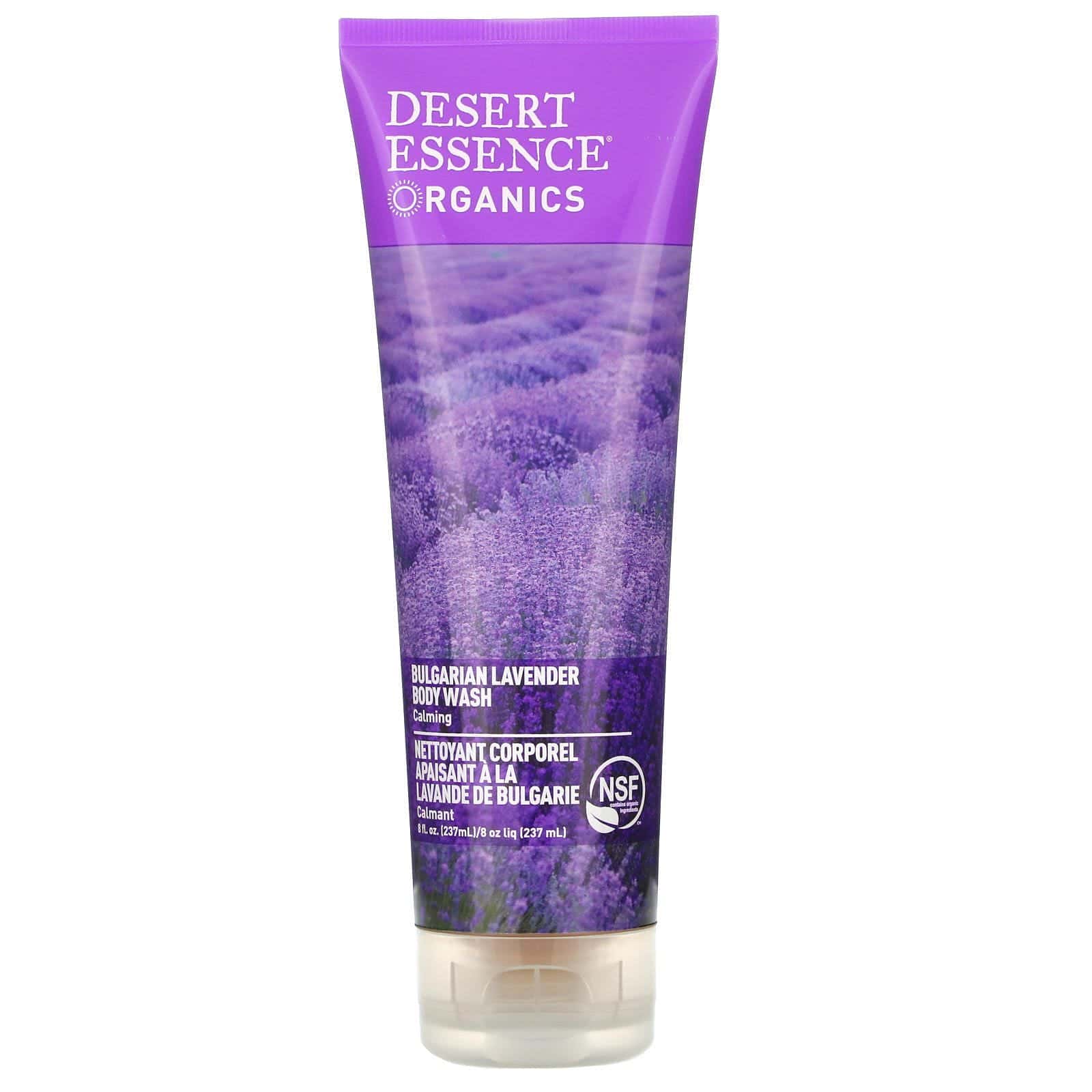 Desert Essence, Jabón Líquido Corporal Bulgarian Lavanda, Efecto Calmante, 8 fl oz (237 ml)