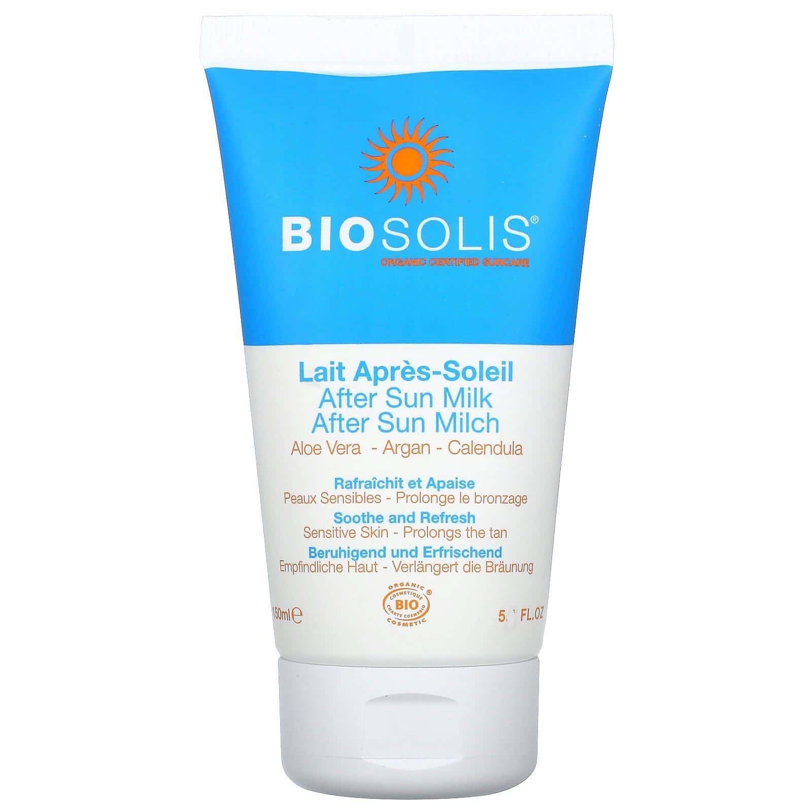 Biosolis, Leche para después del sol, alivia y refresca, 5,1 fl oz (150 ml)