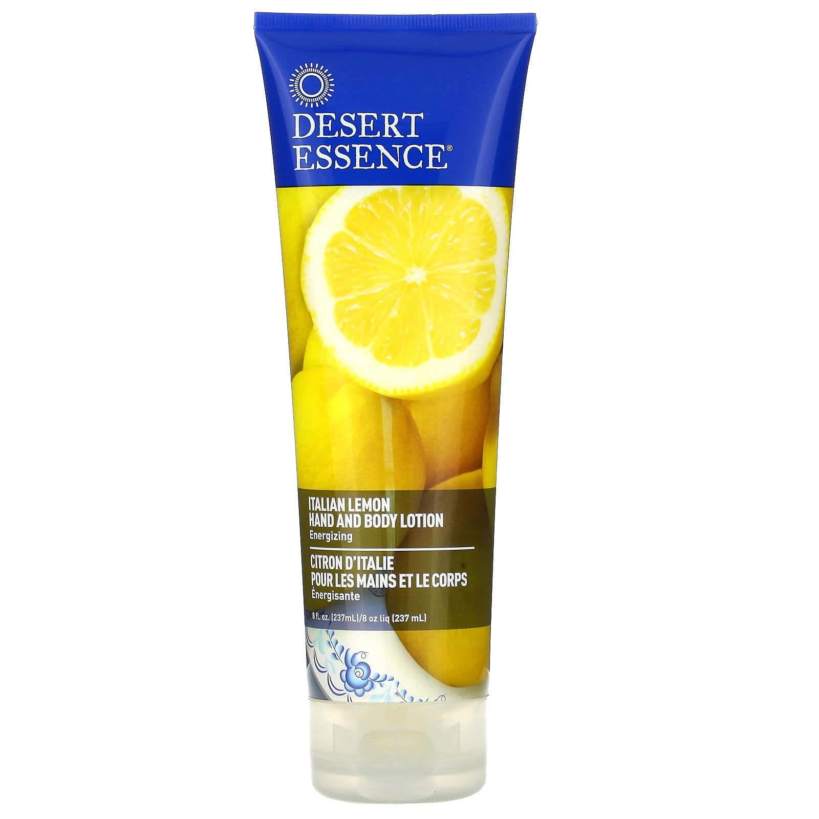 Desert Essence, Loción para cuerpo y manos, limón italiano, 237 ml (8 fl oz)