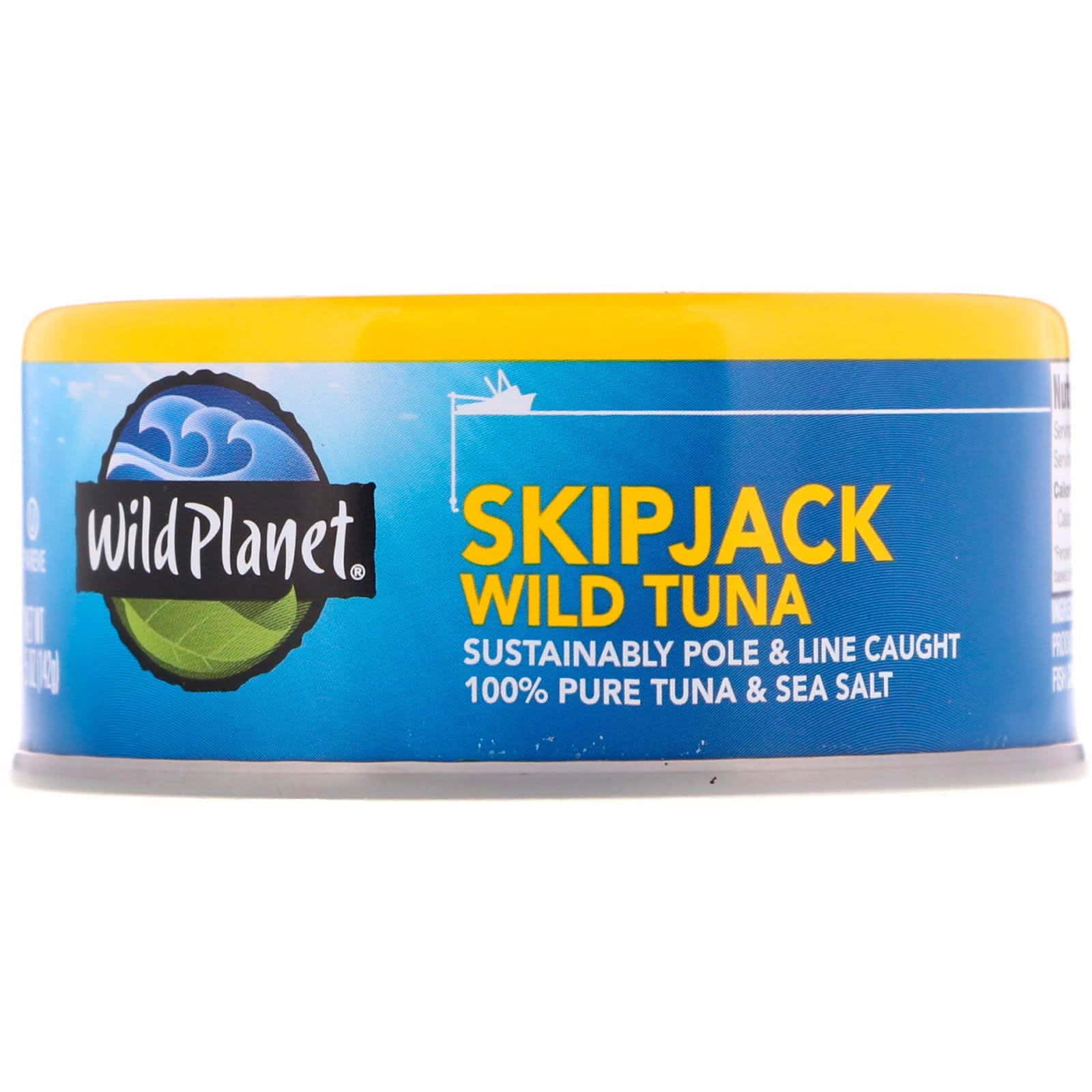 Wild Planet, Atún Claro Listado Silvestre, 5 oz (142 g)