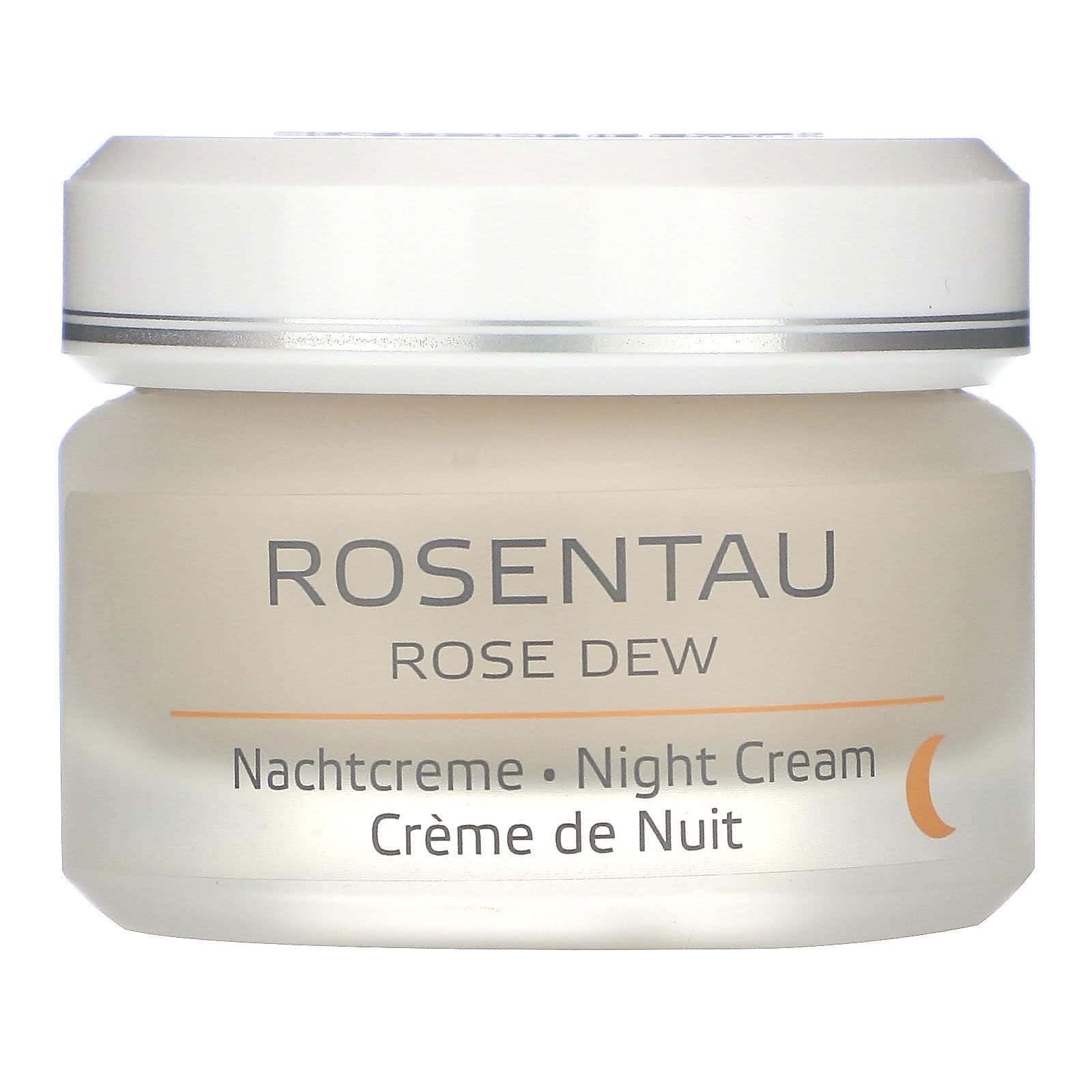 AnneMarie Borlind, Crema nocturna que estimula la hidratación, Rocío de rosas, 50 ml (1,69 oz. líq.)