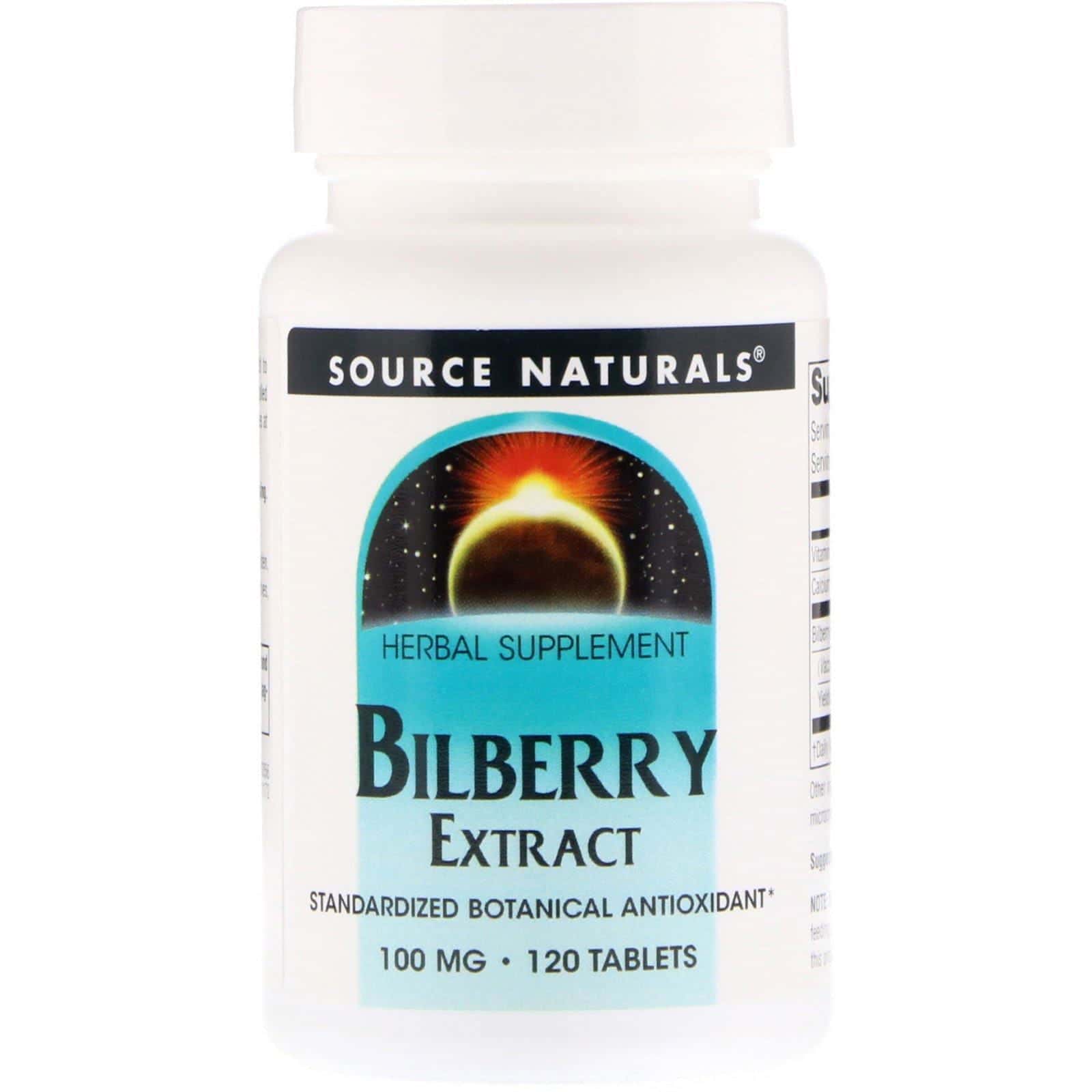 Source Naturals, Extracto de Arándano, 100 mg, 120 Comprimidos
