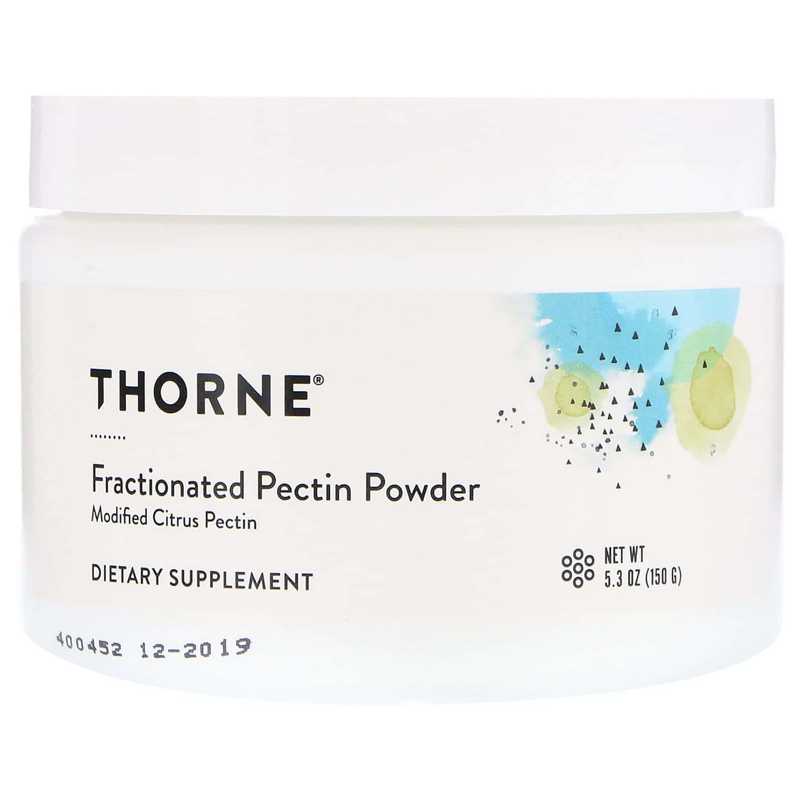 Thorne Research, Pectina fraccionada en polvo, 5,3 onzas (150 g)