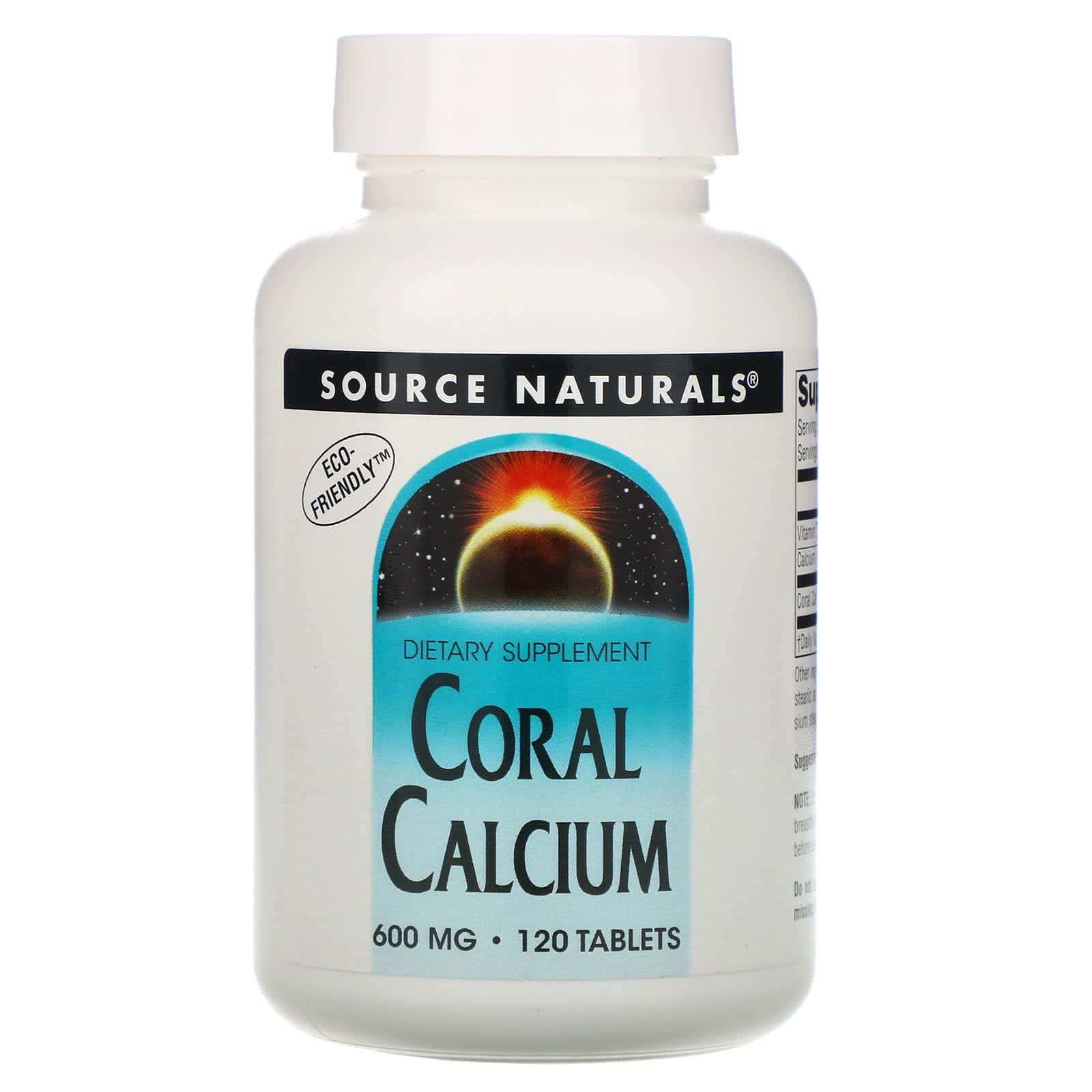 Source Naturals, Calcio Coral, 600 mg, 120 Tabletas