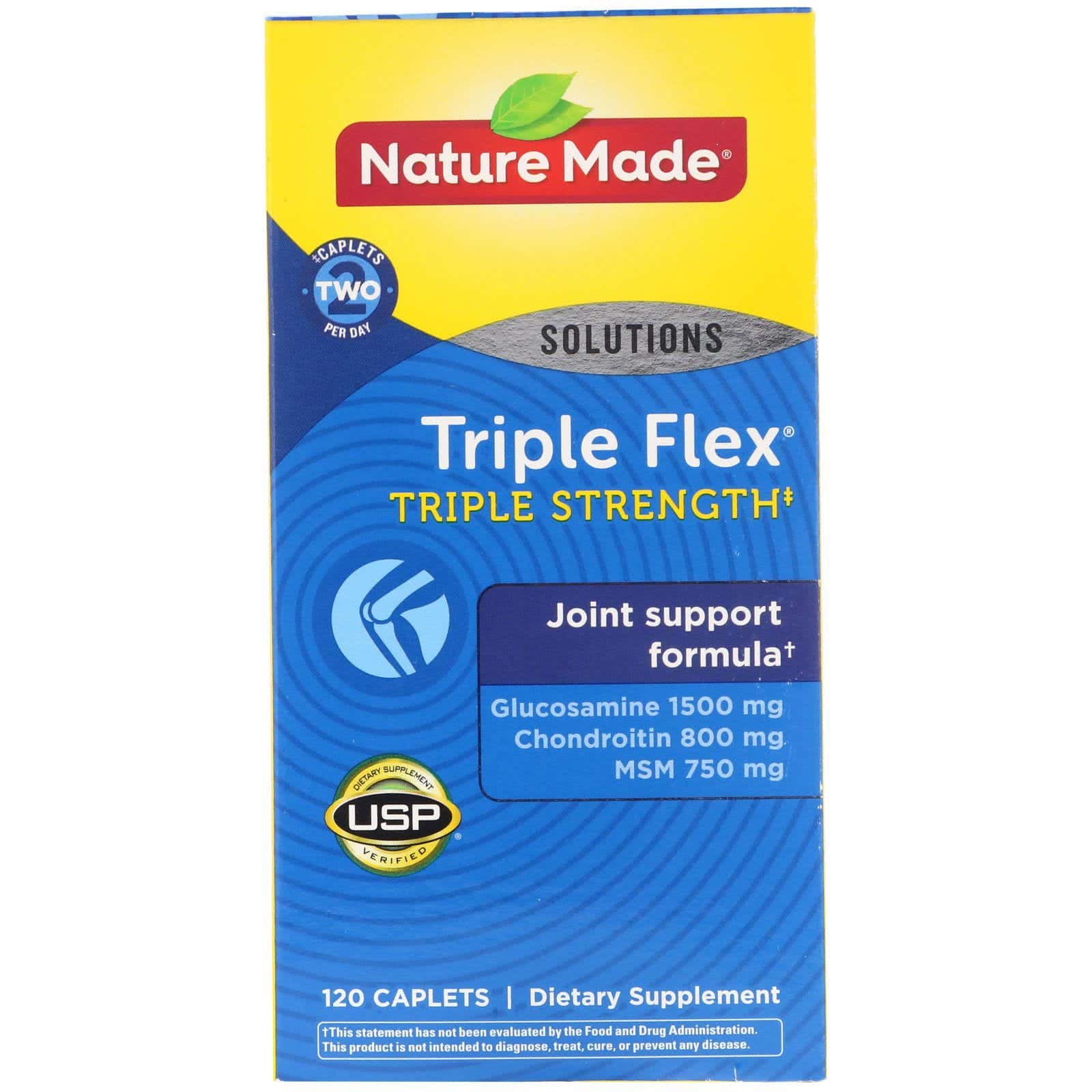 Nature Made, Triple Flex, Triple Potencia, 120 comprimidos