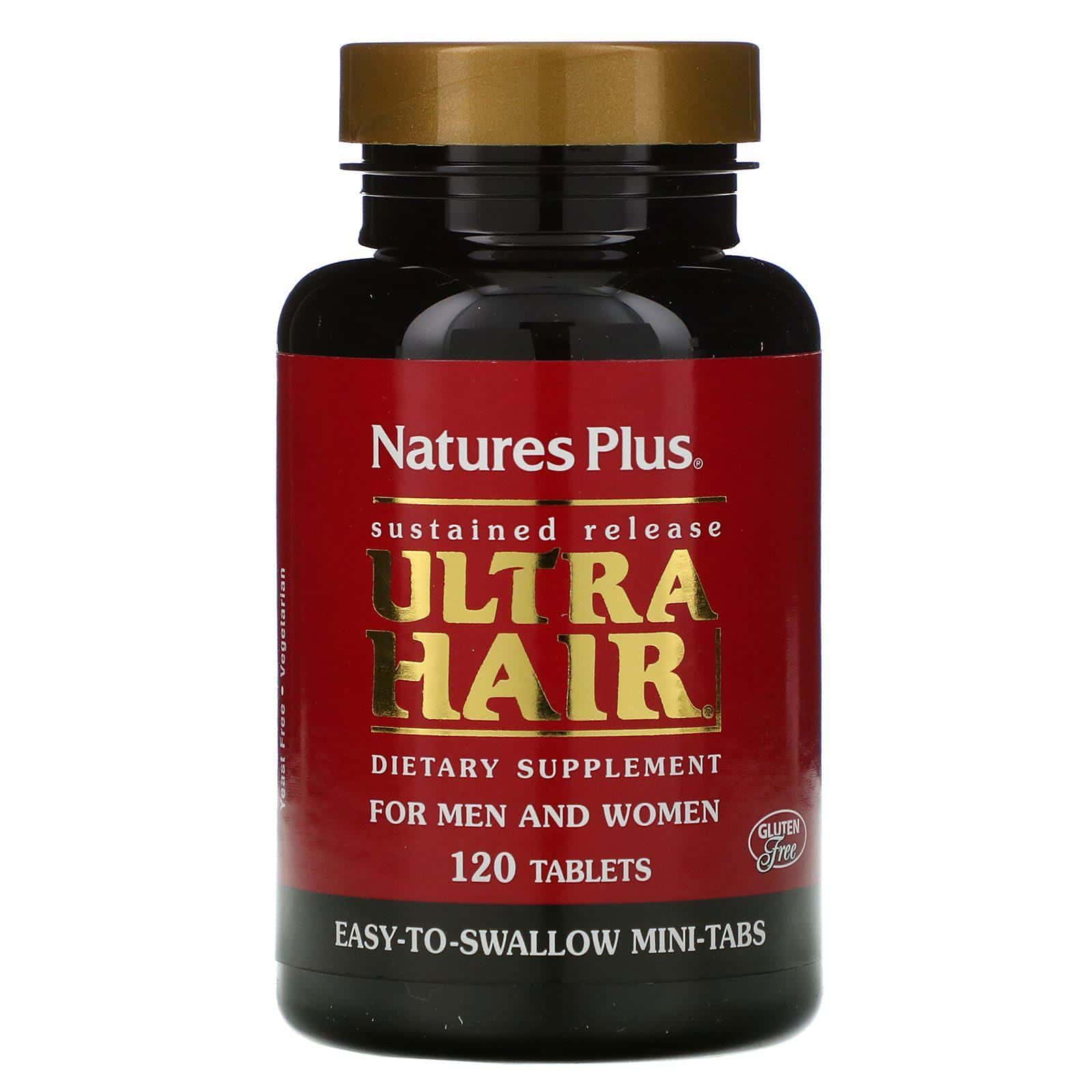 Nature's Plus, Ultra Hair, Para hombres y mujeres, 120 comprimidos