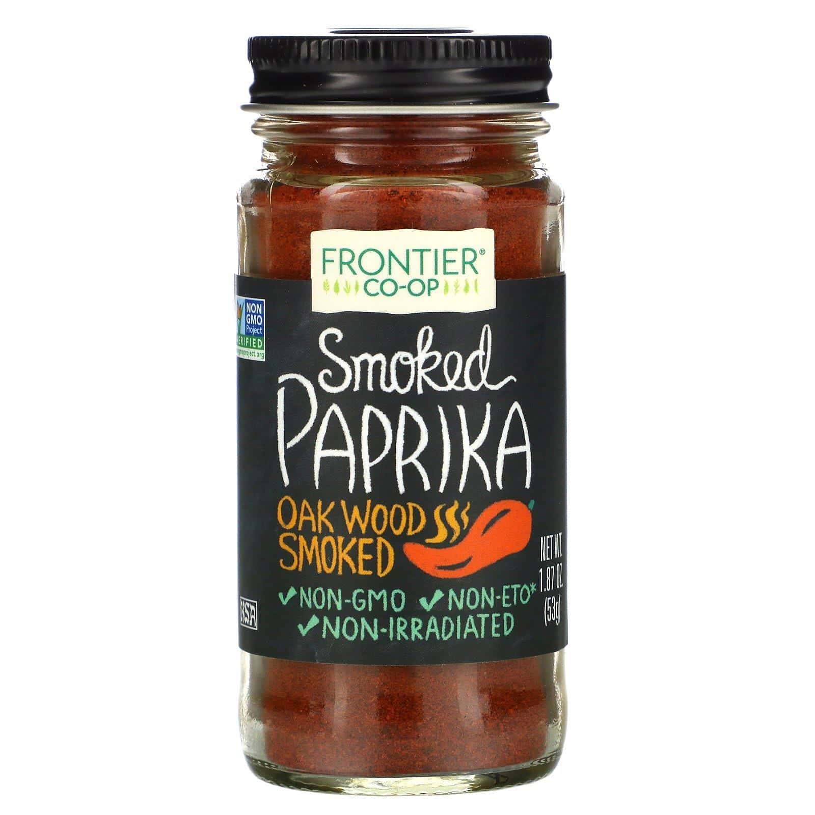 Frontier Natural Products, Paprika Ahumada, Madera de Roble Ahumada, 1.87 oz (53 g)