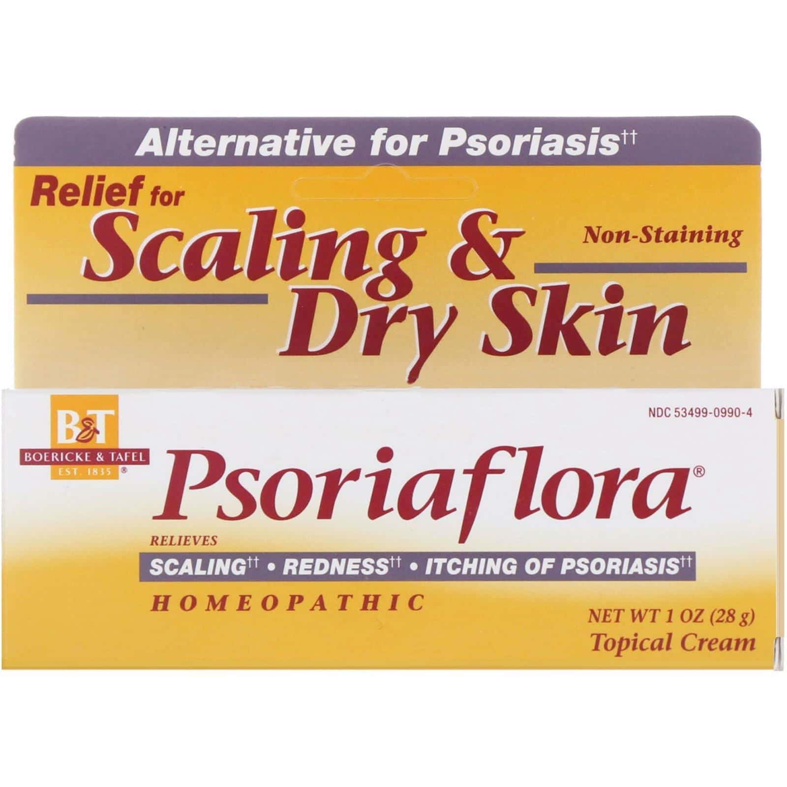 Boericke & Tafel, Psoriaflora, crema tópica, 1 oz