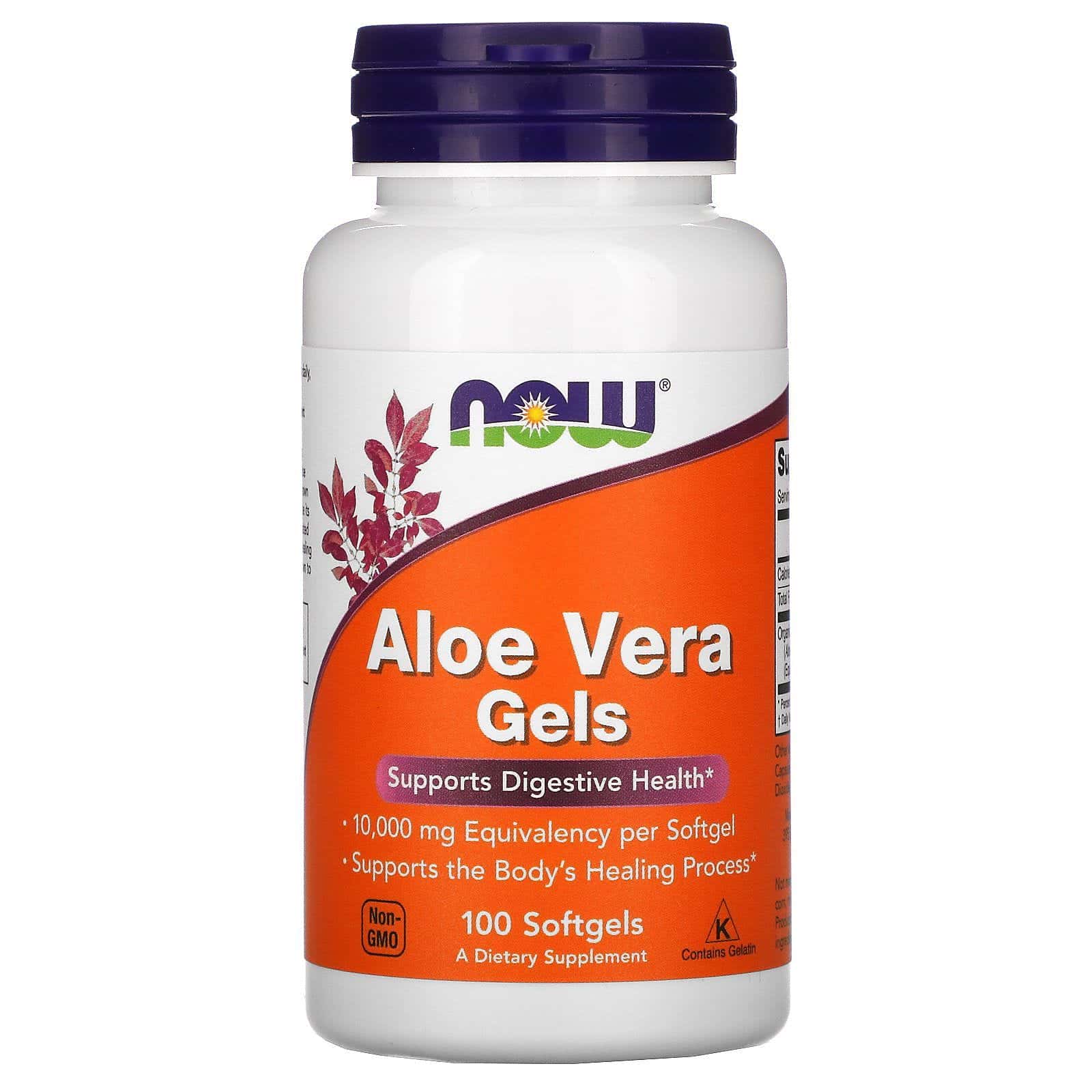 Now Foods, Aloe Vera Gels, 100 cápsulas blandas