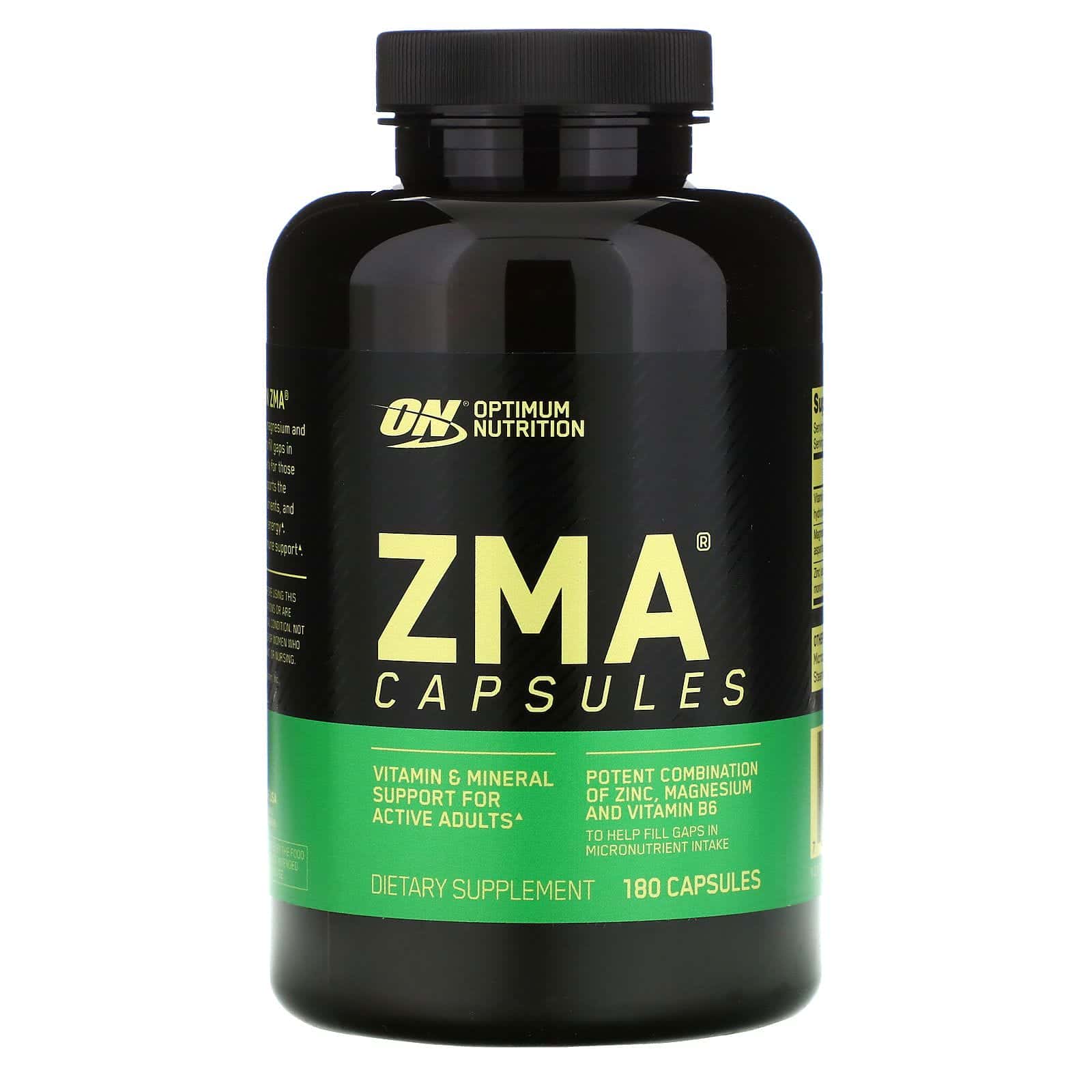 Optimum Nutrition, ZMA, 180 cápsulas