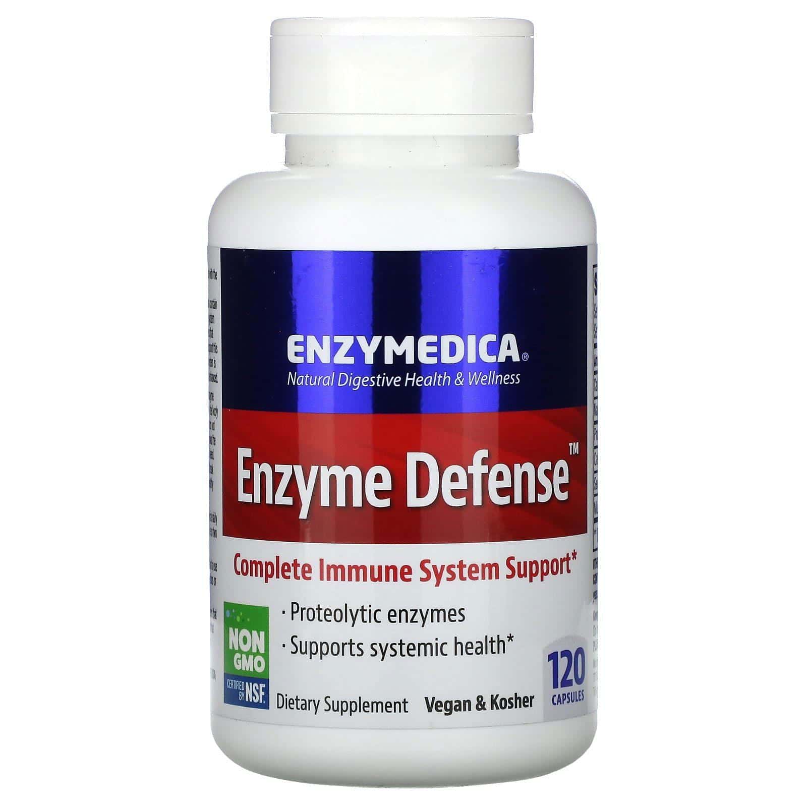 Enzymedica, Enzyme Defense, 120 cápsulas