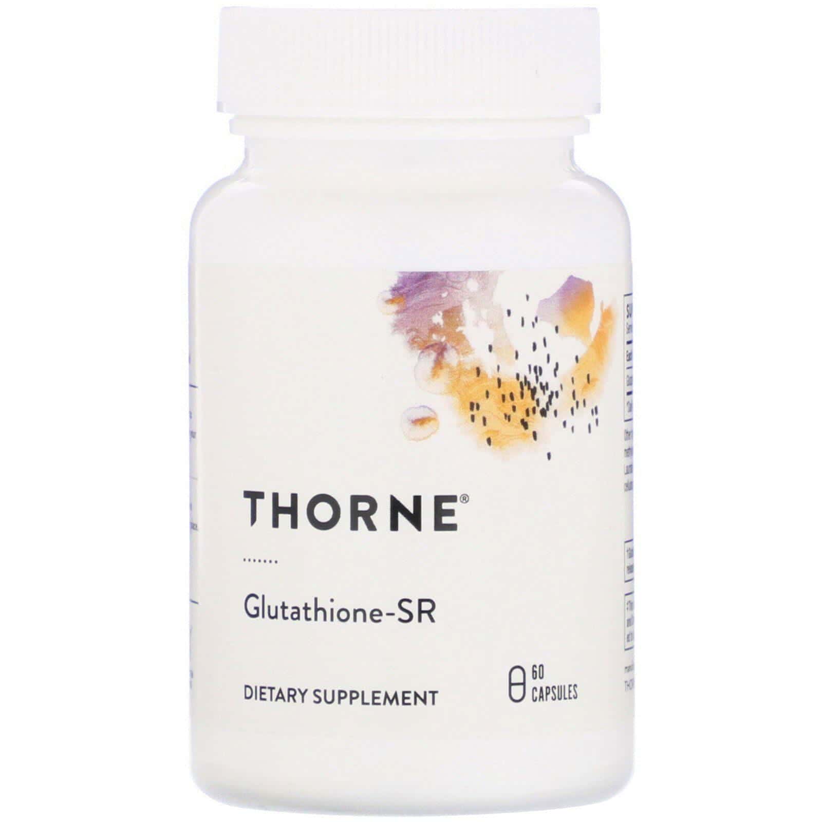 Thorne Research, Glutathione-SR, 60 cápsulas