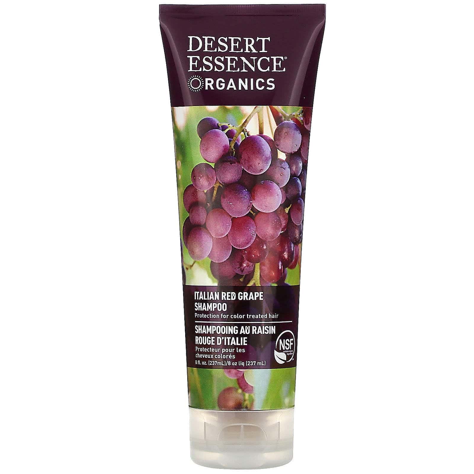 Desert Essence, Organics, champú, uva roja italiana, 8 fl oz (237 ml)