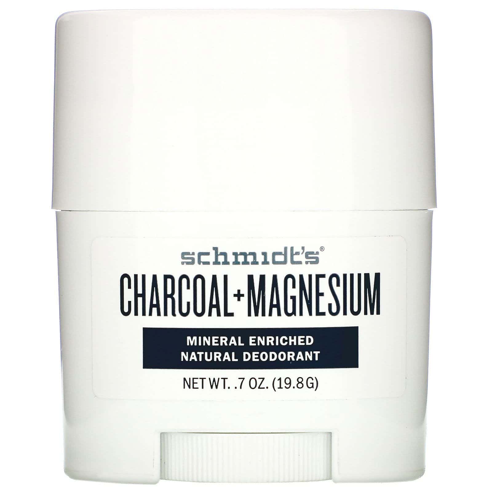 Schmidt's, Natural Deodorant, Charcoal+Magnesium, .7 oz (19.8 g)