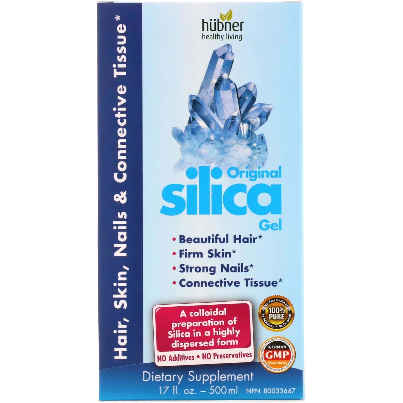 Naka Herbs & Vitamins Ltd, Gel de sílice original Hübner, 17 fl oz (500 ml)